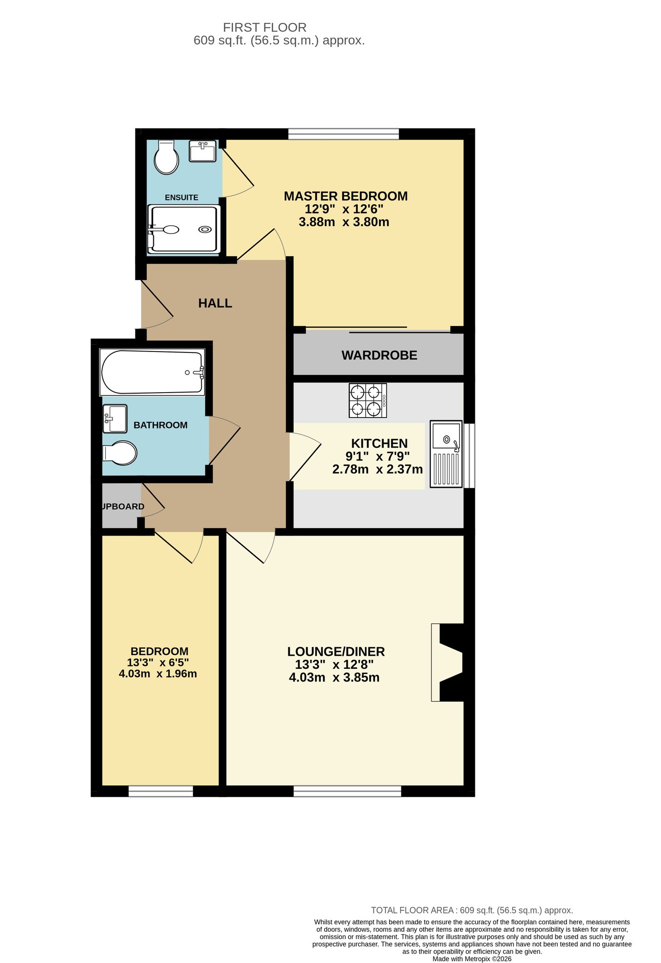 Orchard Court, Barnhorn Road, Bexhill-on-Sea floorplan