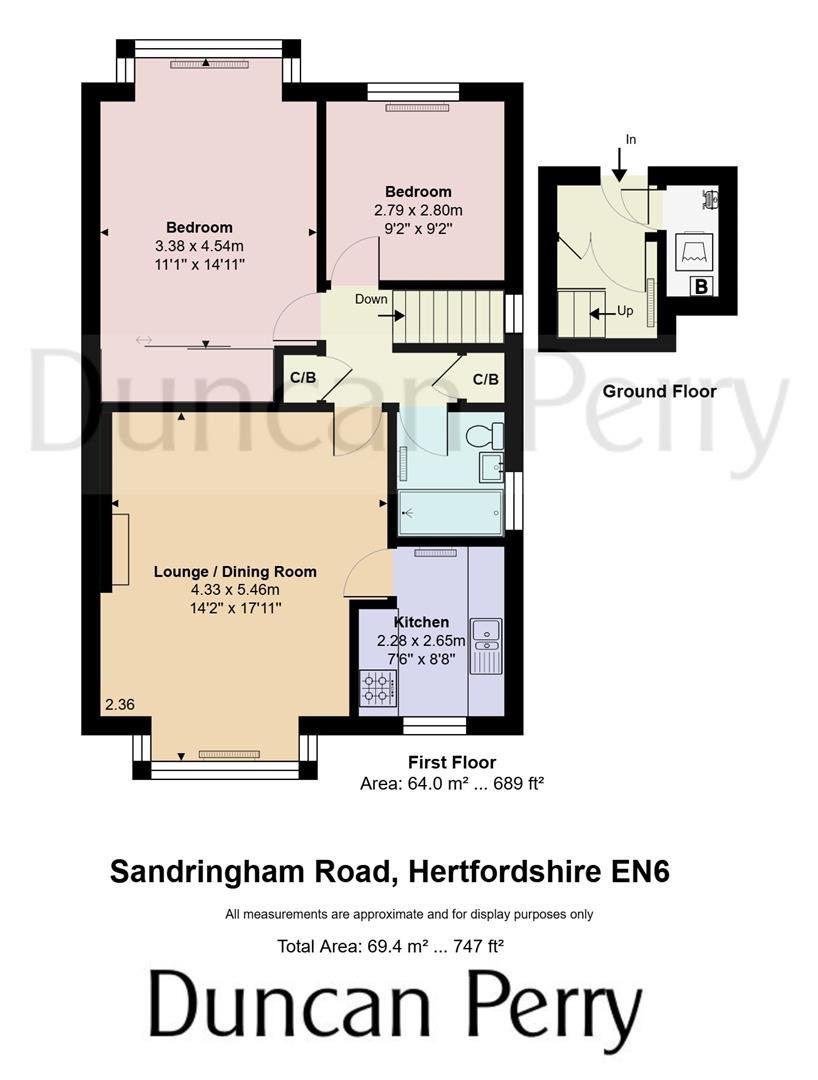 25, Sandringham Road, Potters Bar floorplan
