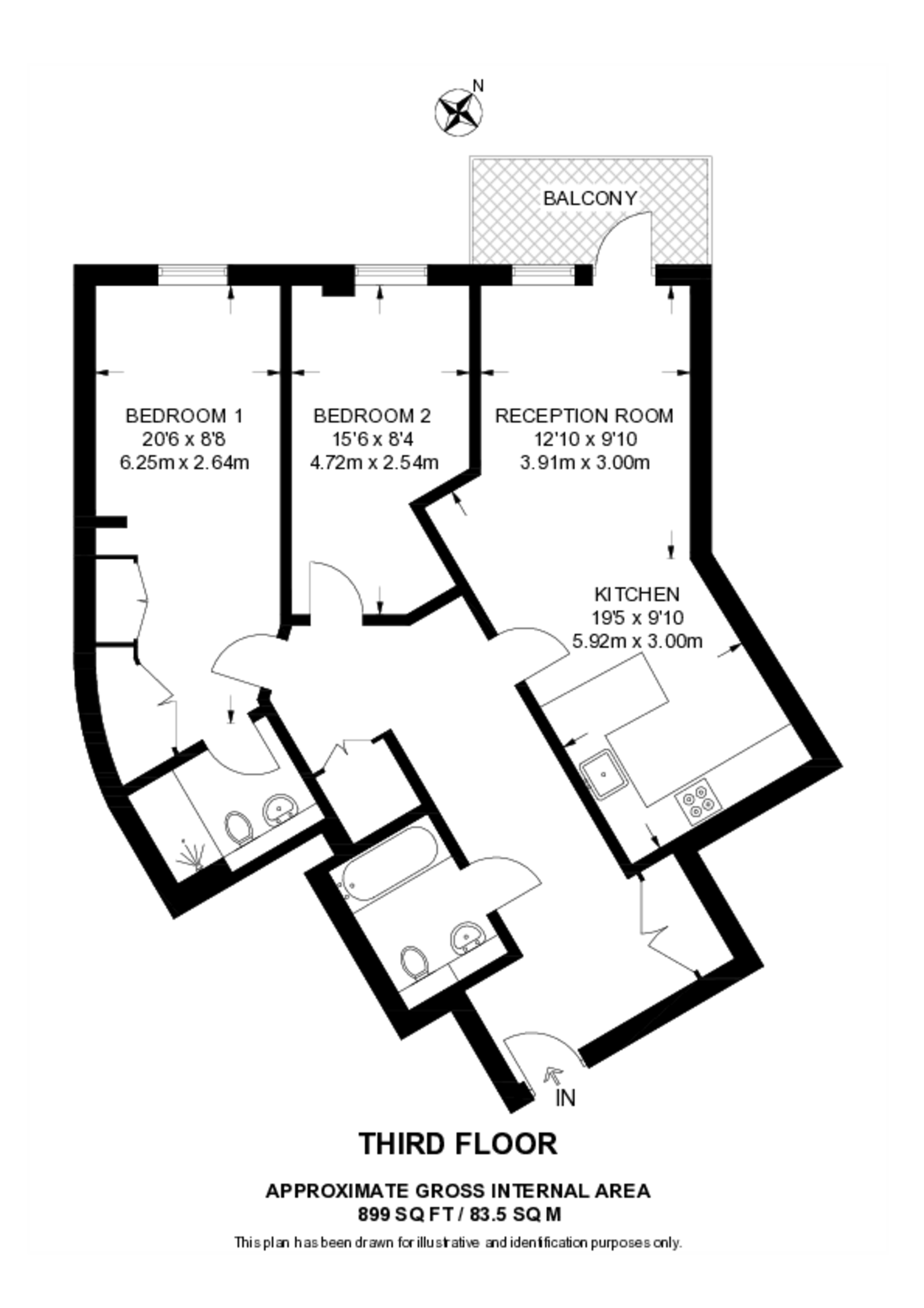 Dickens Yard, Ealing floorplan