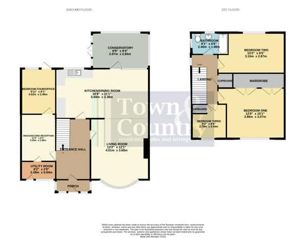 21, Marsh Way, Colchester floorplan
