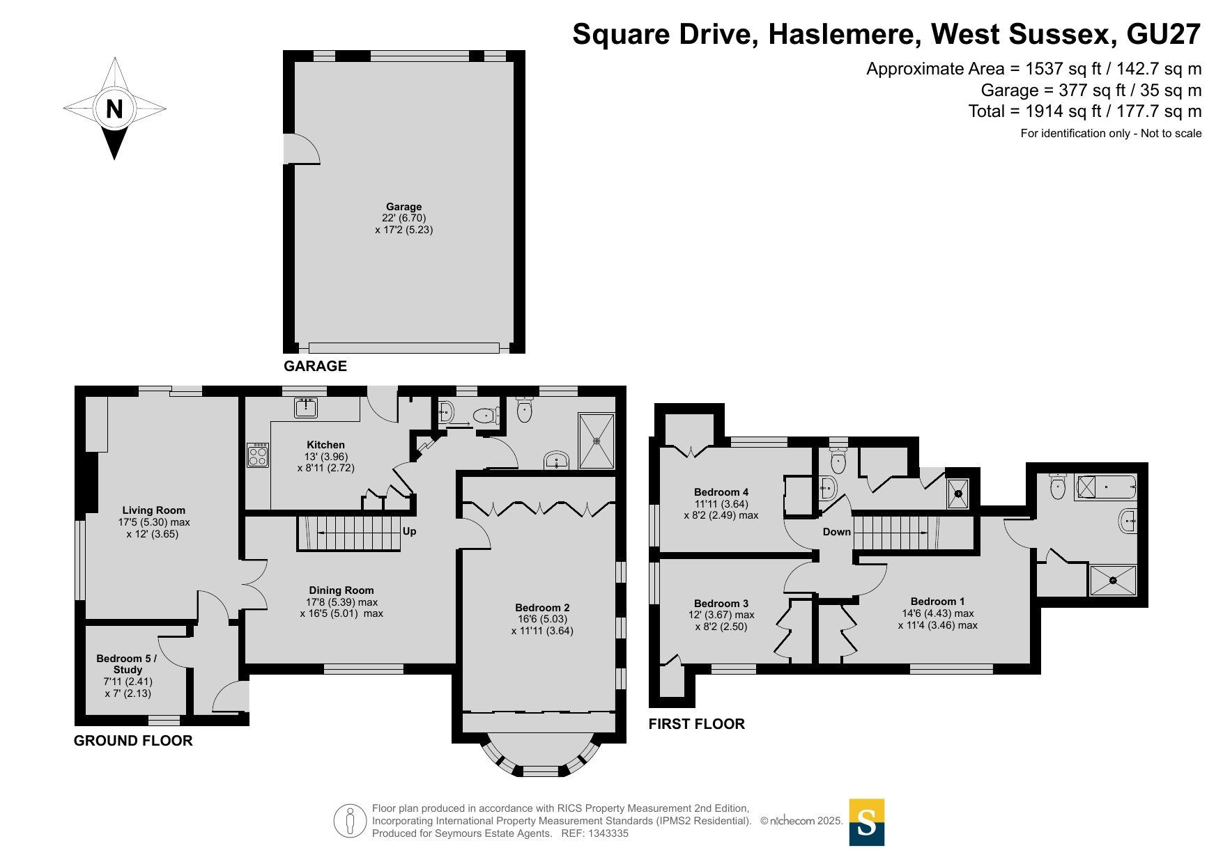 The Fir Field,, Square Drive, West Sussex floorplan