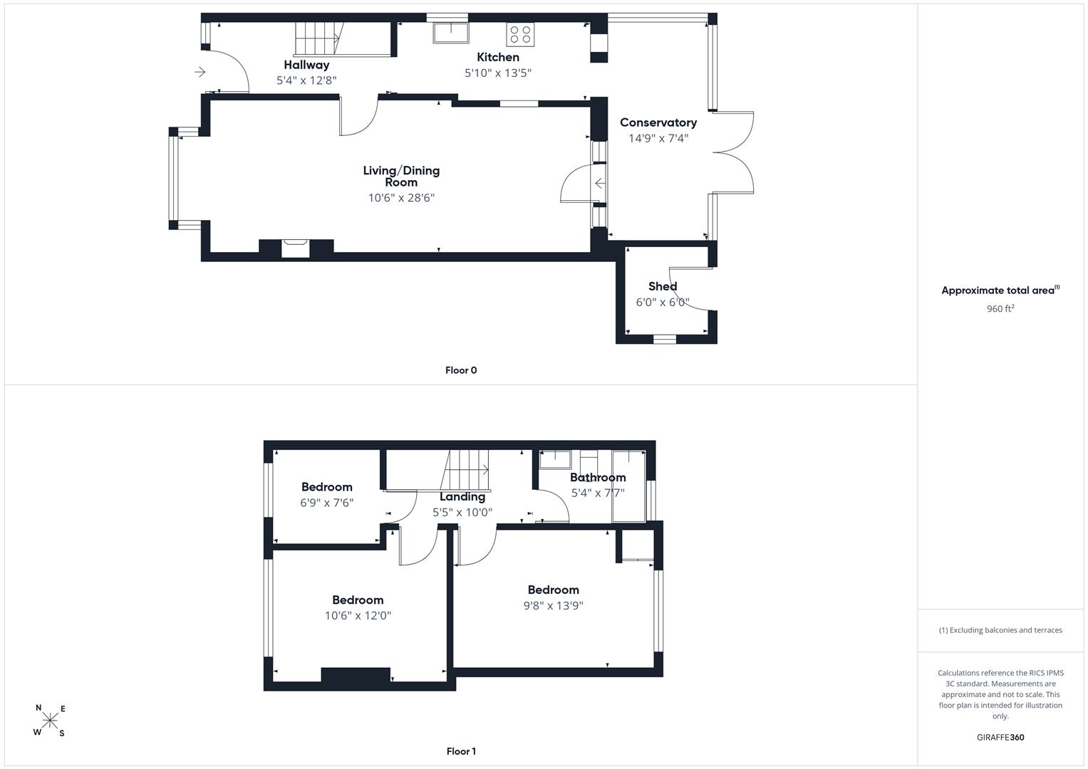 Parkview, Field End, Ruislip floorplan