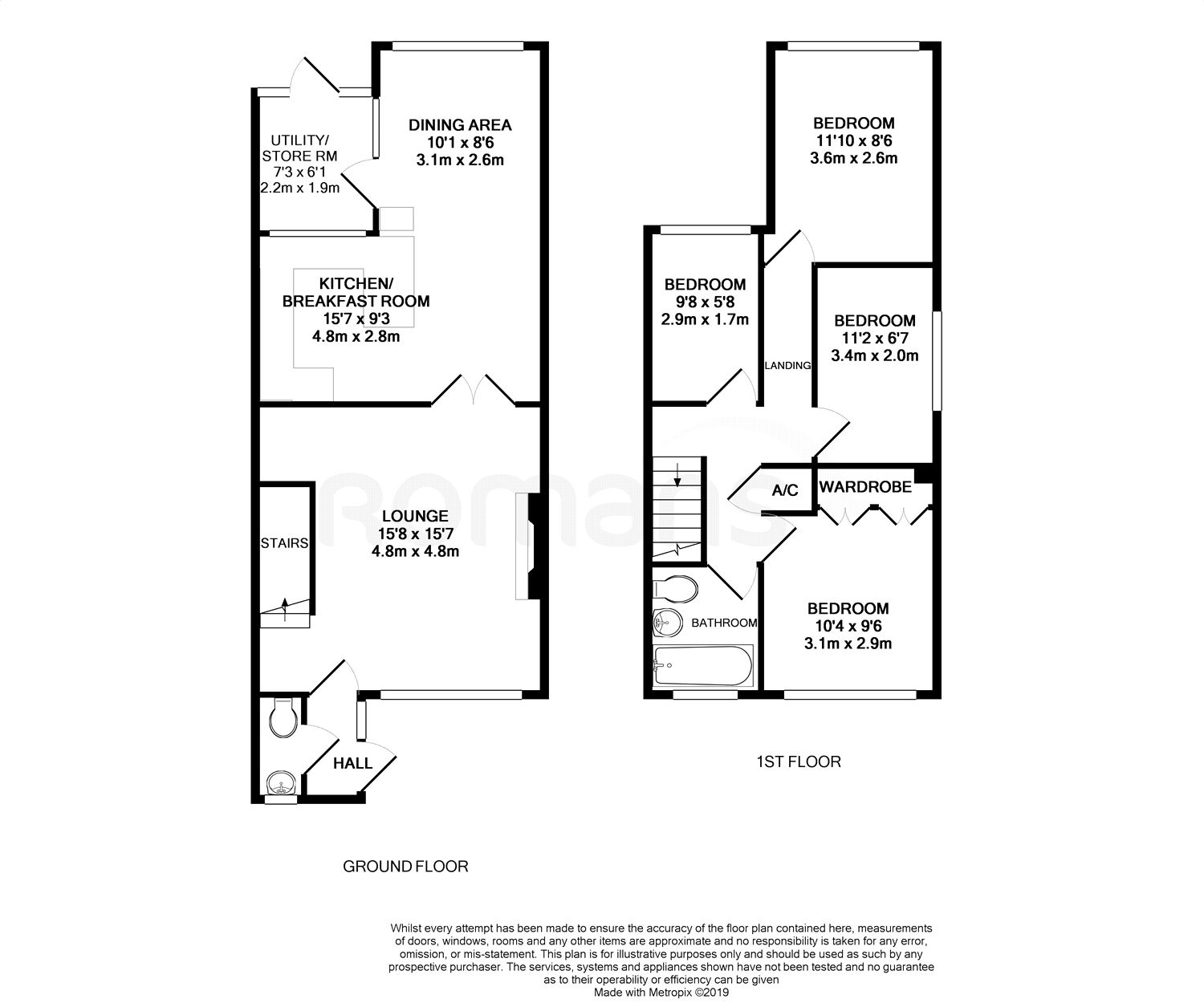 4 Bedrooms End terrace house for sale in Hanwood Close, Woodley, Reading RG5