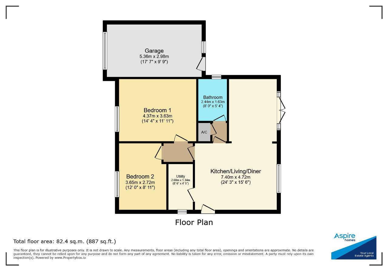 16, Spencer Close, Wisbech floorplan