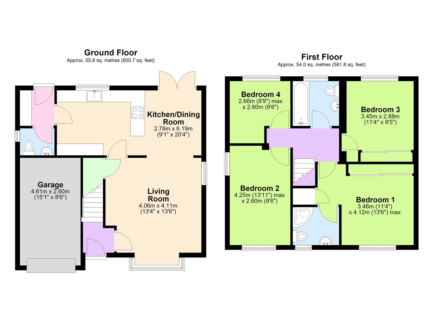 5, Northolme Road, Hereford floorplan
