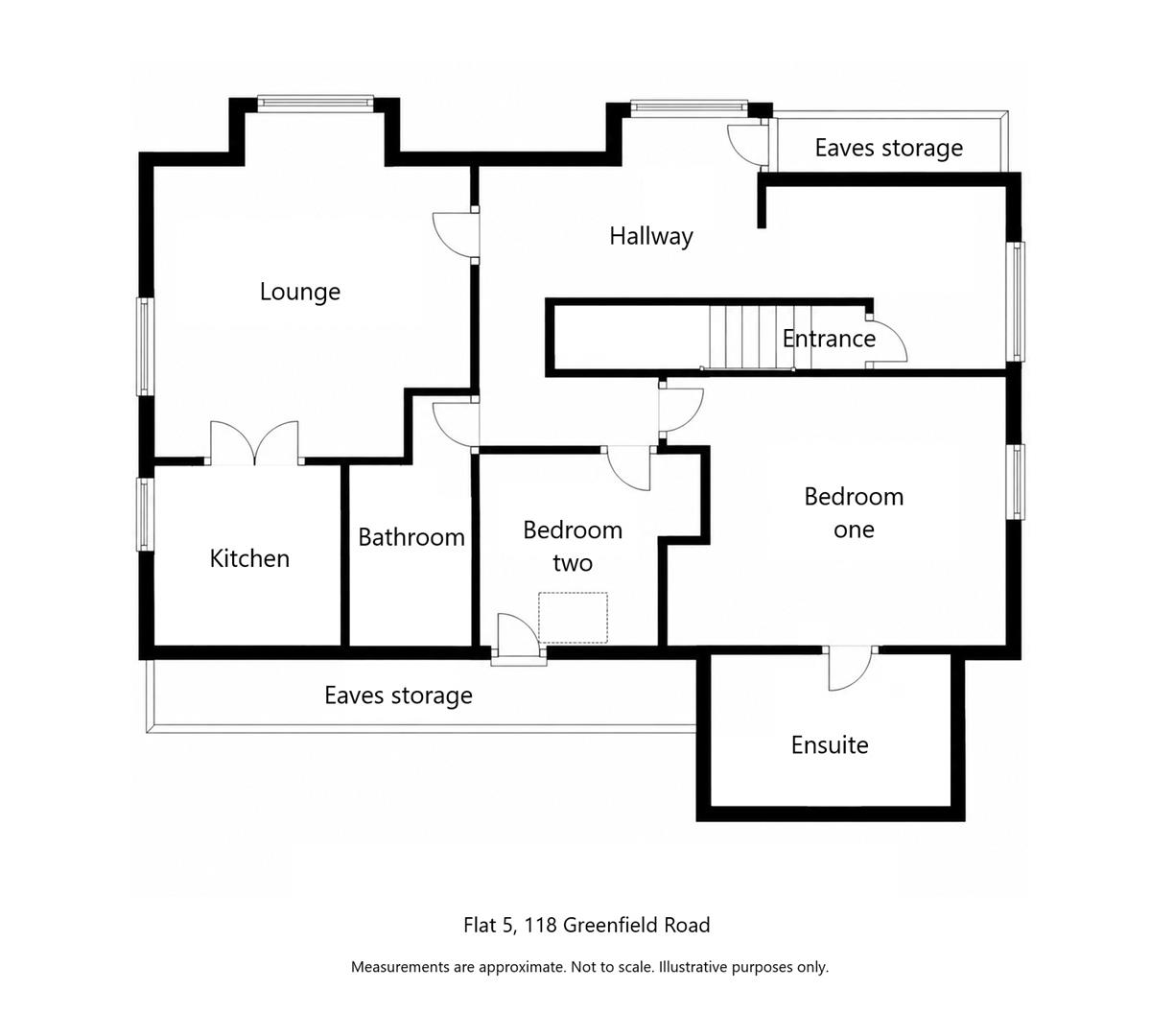 Flat 5, 118, Greenfield Road, Birmingham floorplan