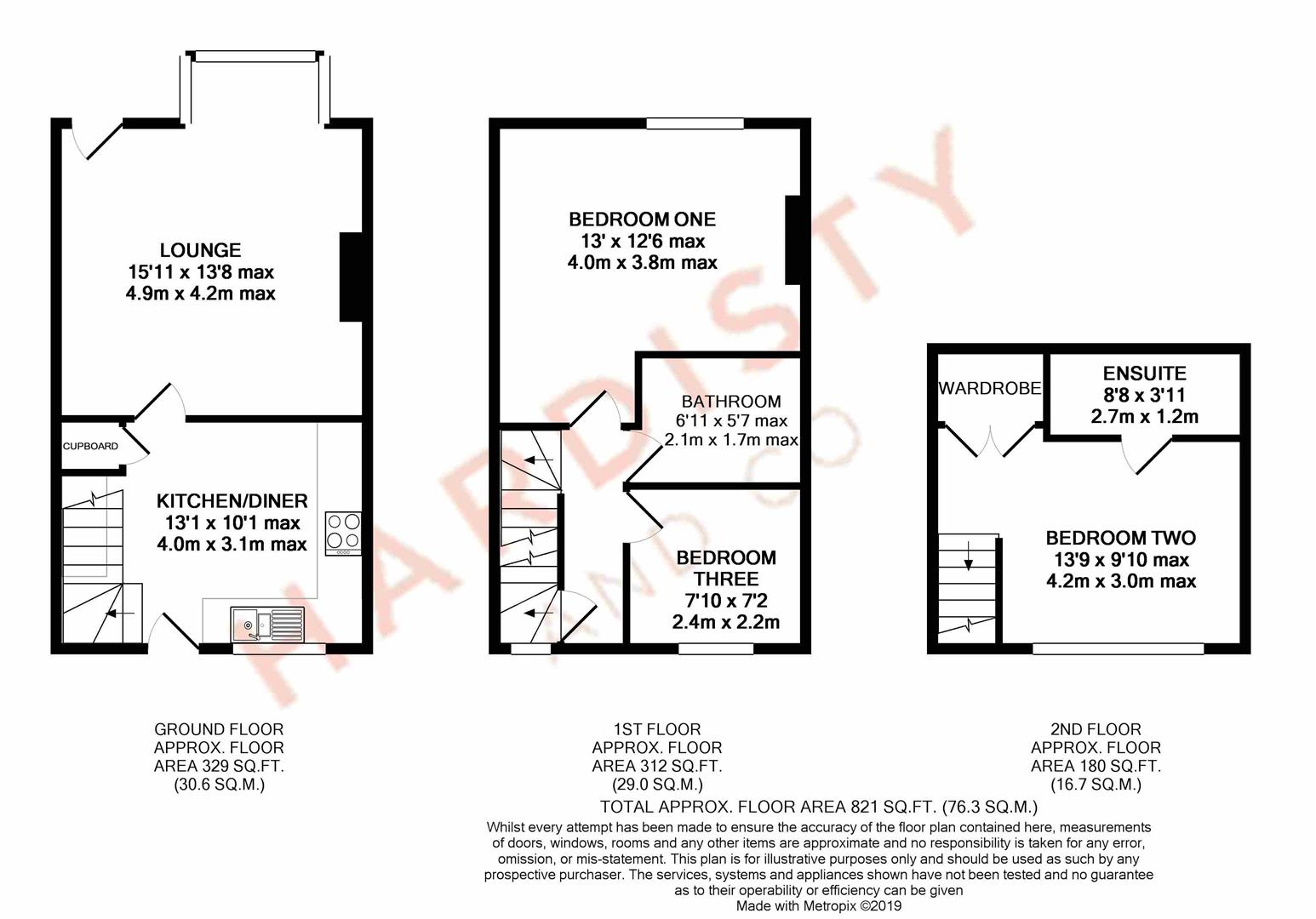 3 Bedrooms  to rent in Low Lane, Horsforth, Leeds LS18