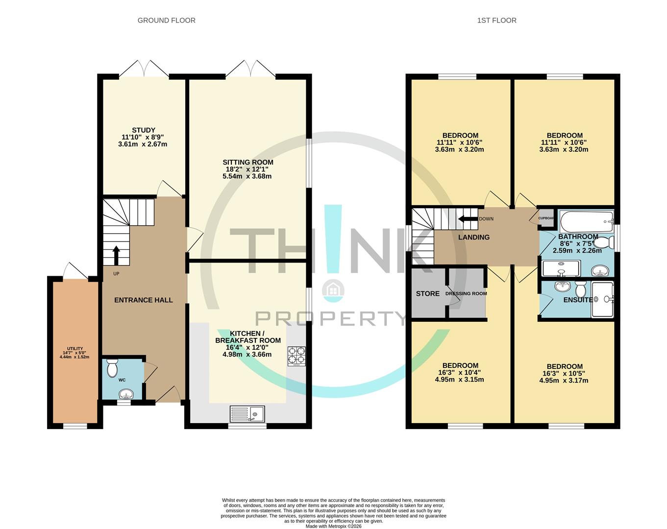 Nightingale Drive, Norwich floorplan