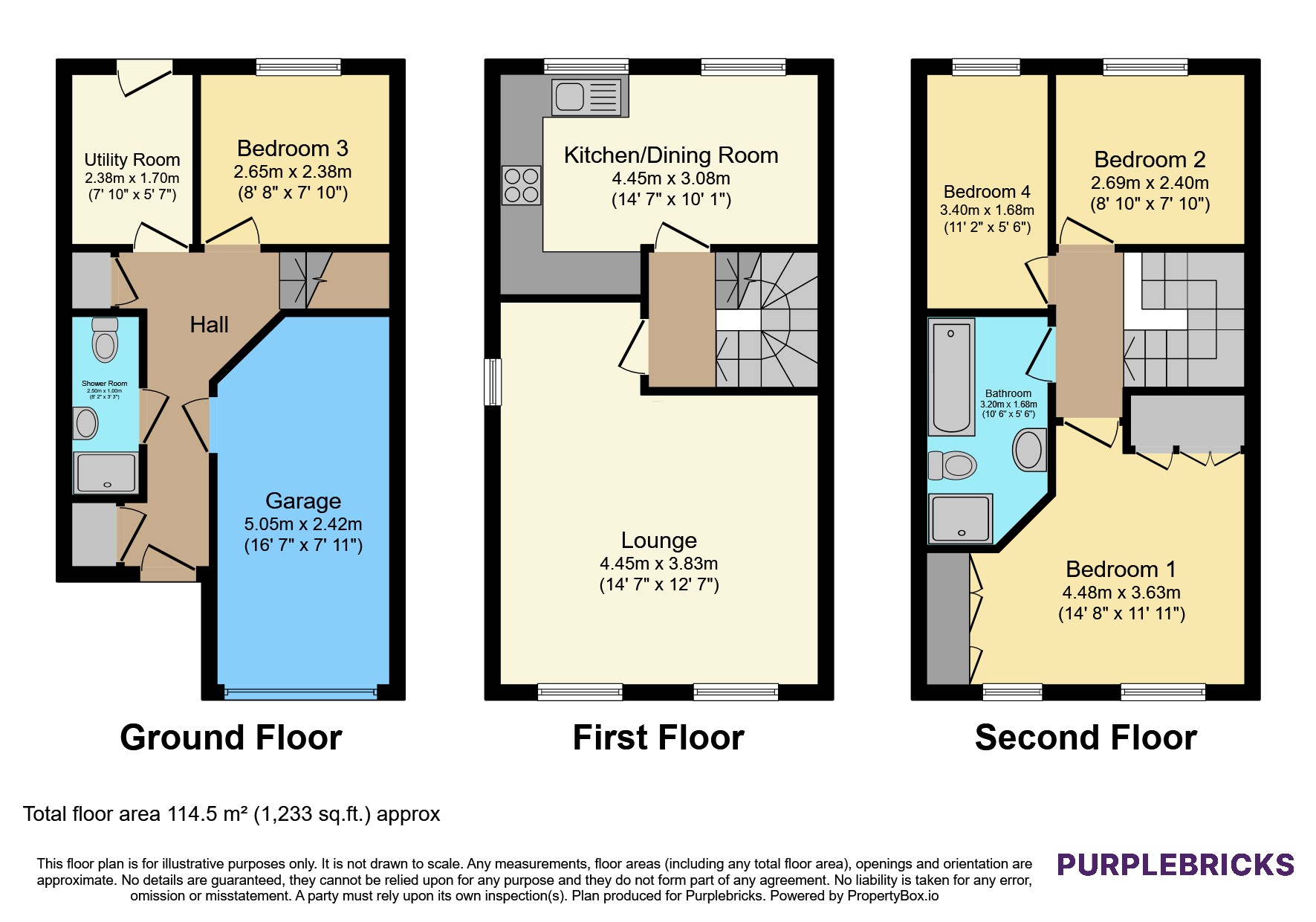 54, Three Counties Road, Mossley floorplan