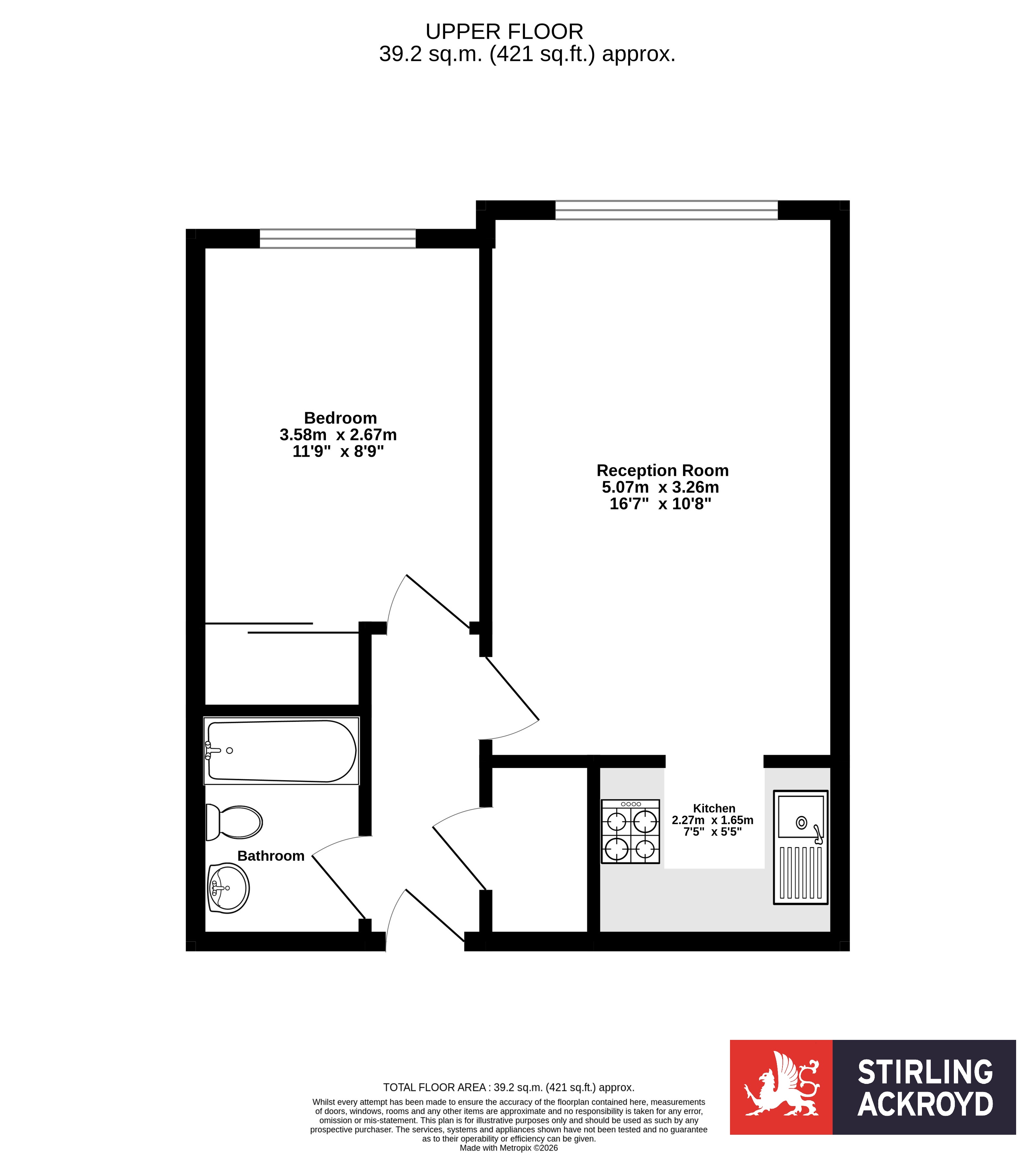 Flat 93, Homebeech House,, Mount Hermon Road, Surrey floorplan