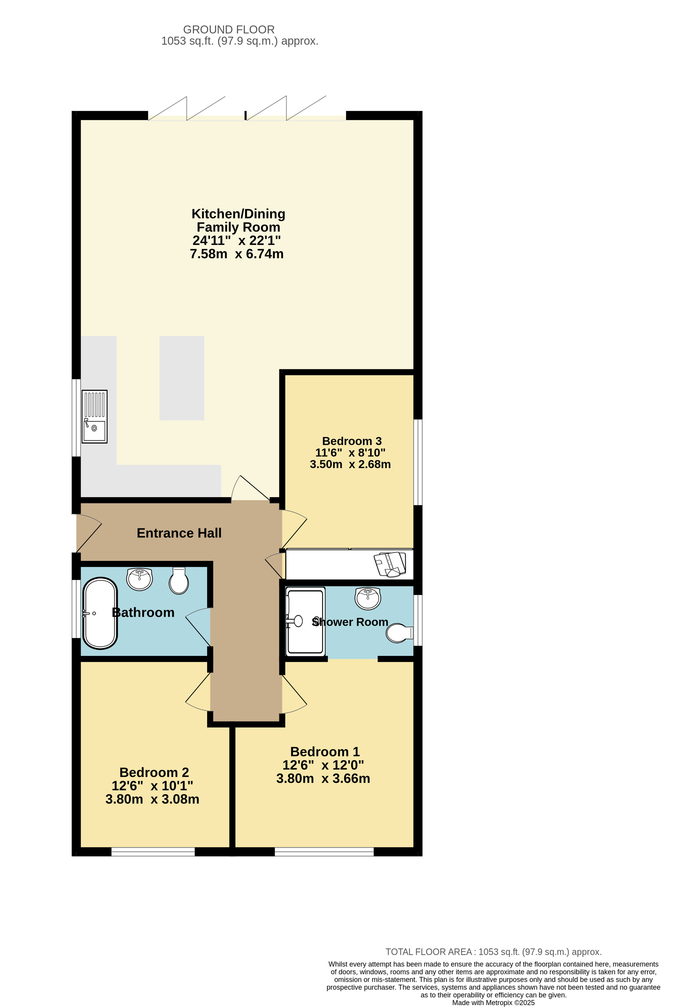 The Haven,, St. Johns Road, Bashley floorplan