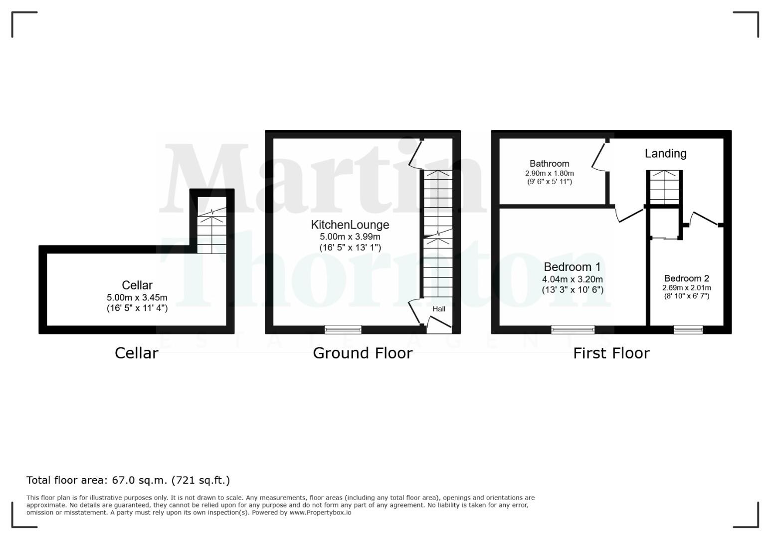 23, Thorncliffe Street, Huddersfield floorplan