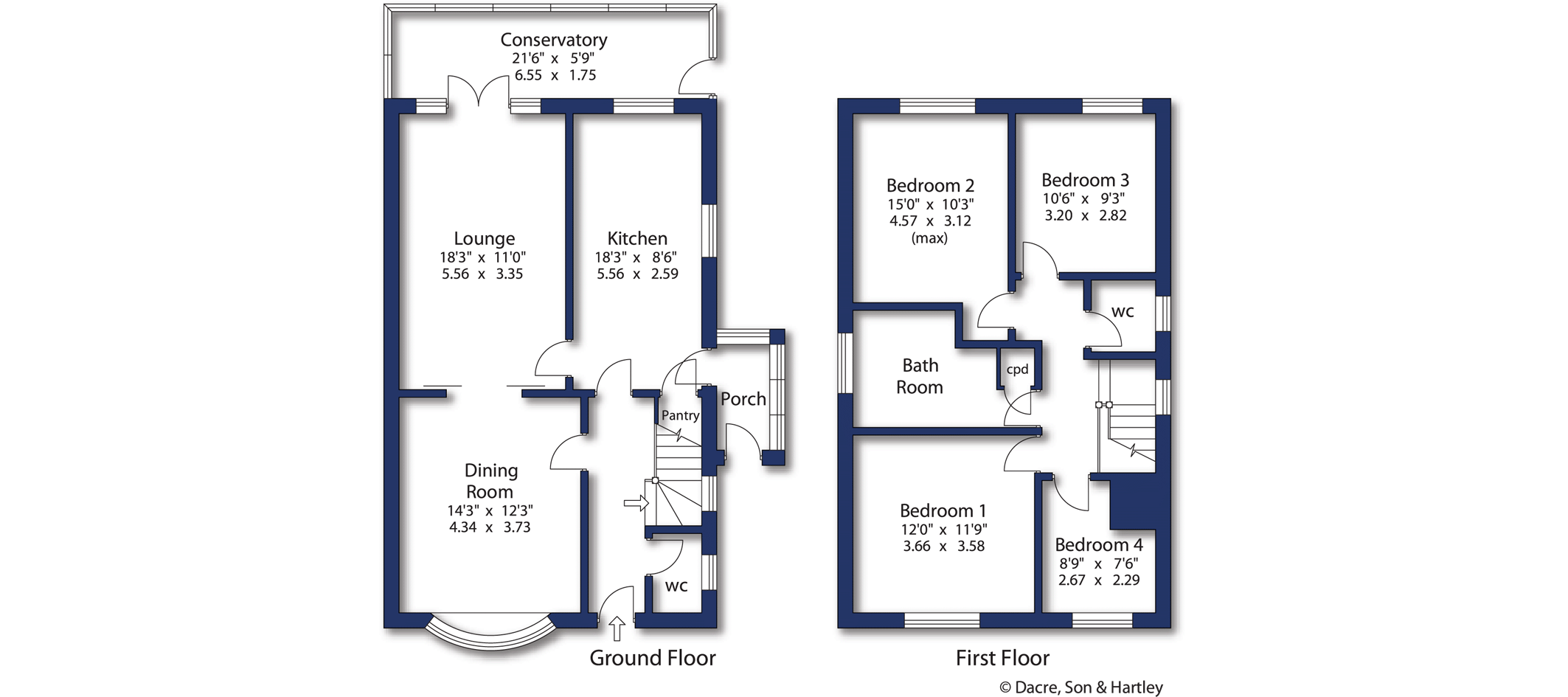 8, Wheathead Crescent, West Yorkshire floorplan