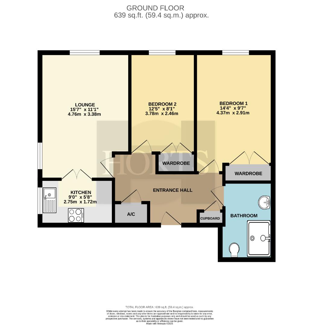 33, Albion Court, Northampton floorplan
