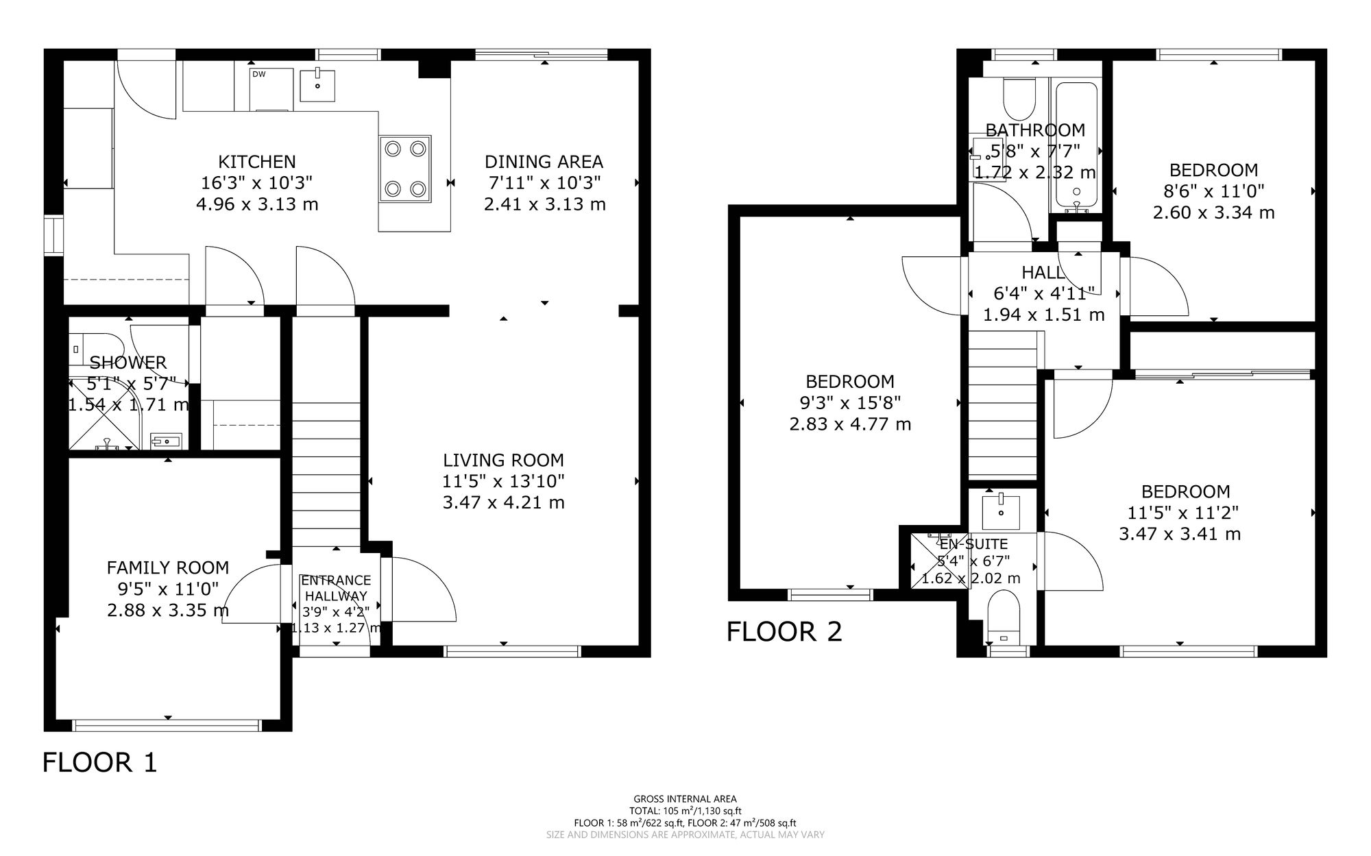 67 Redpath Drive, Glasgow floorplan
