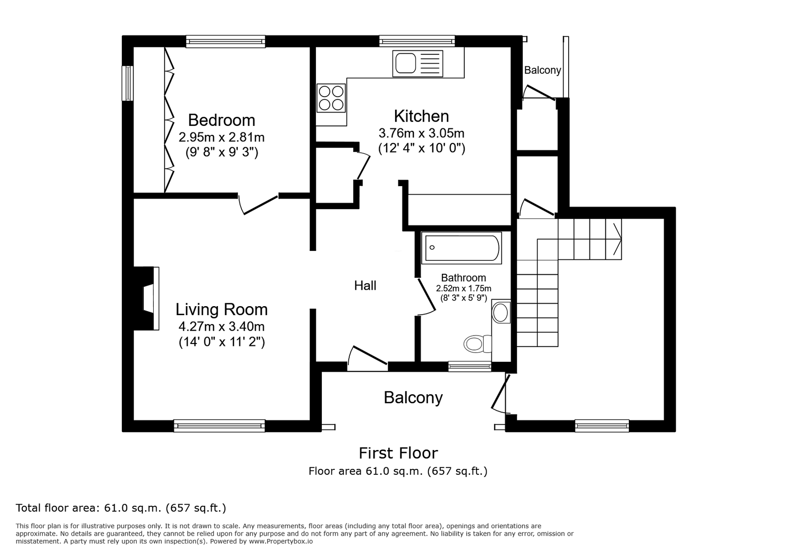 38, Queens Road, Budleigh Salterton floorplan