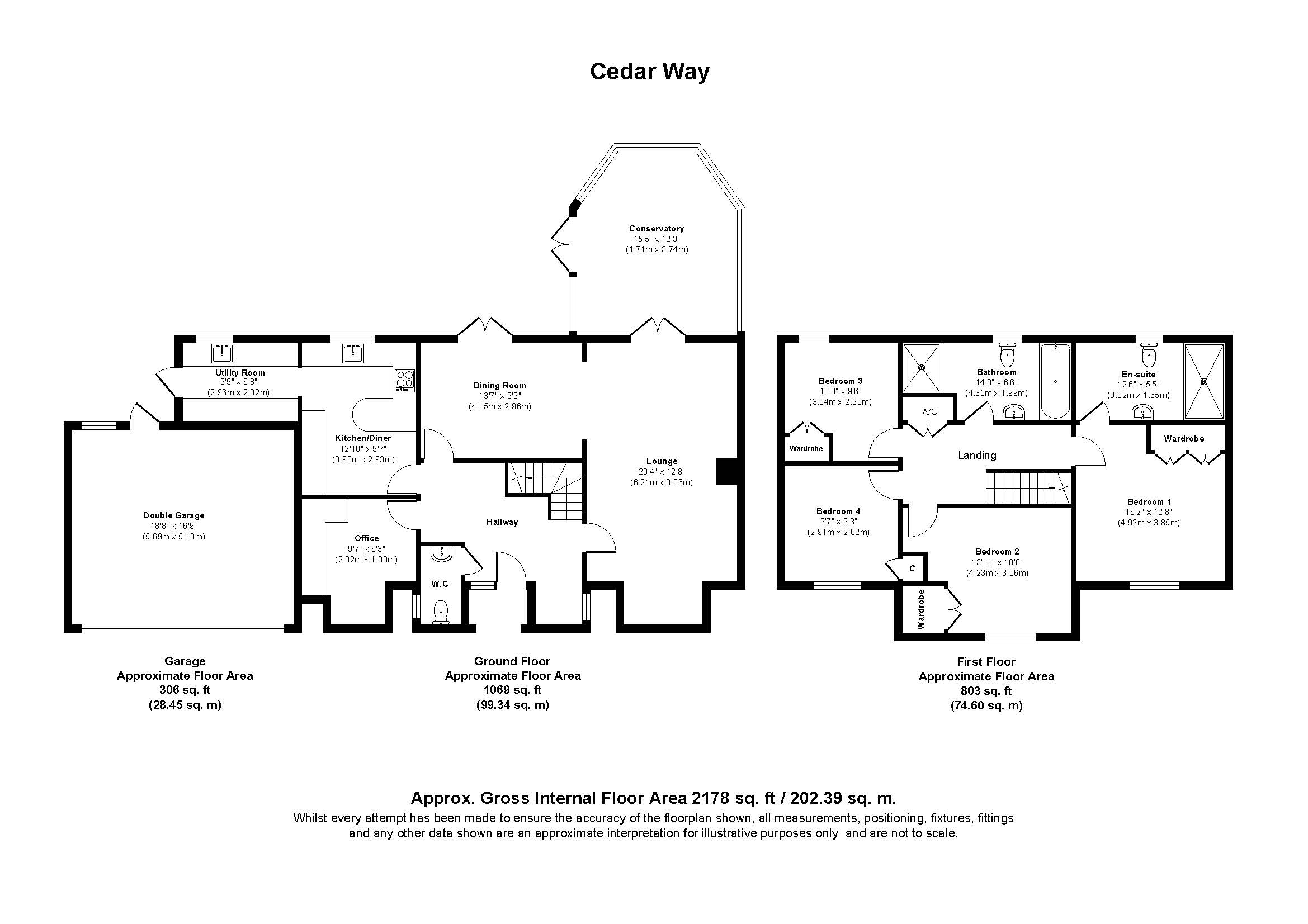 8, Cedar Way, Dorset floorplan