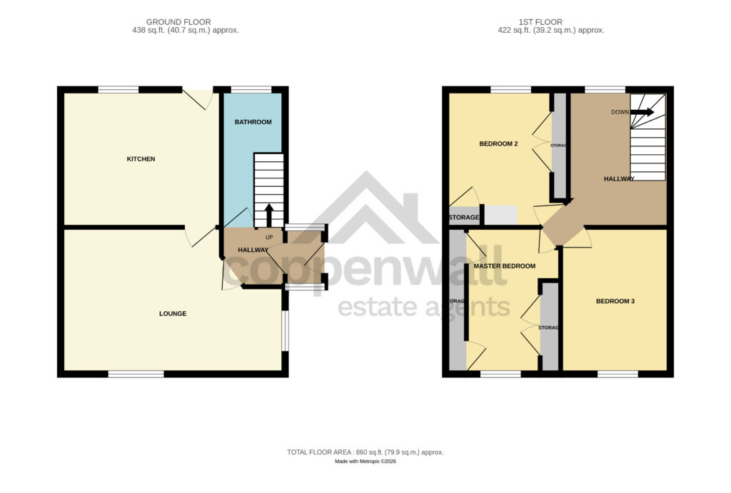 16, King St, Whitworth floorplan