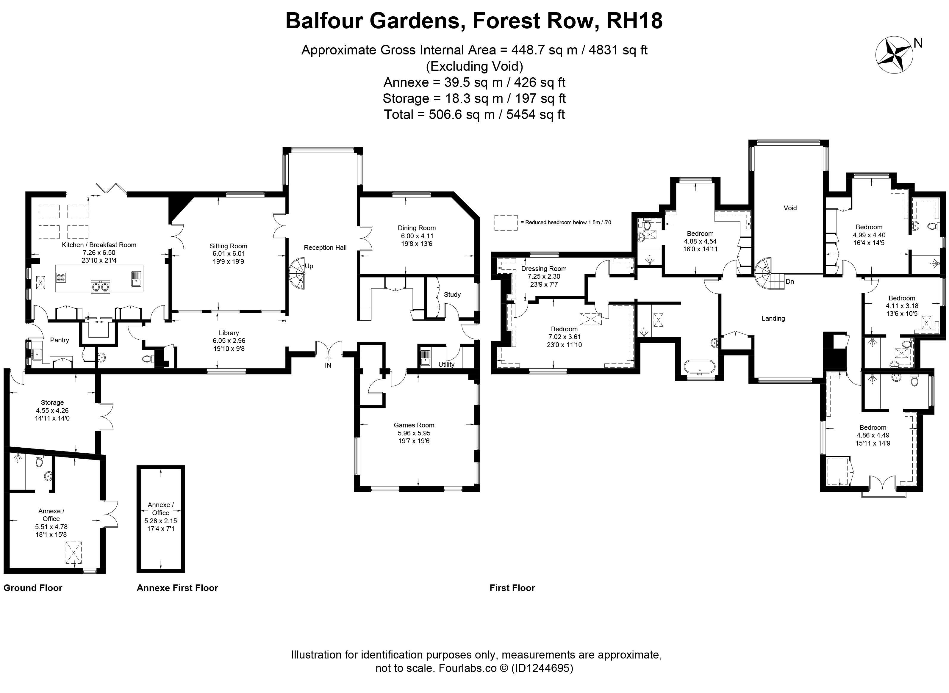 Pinewood,, Balfour Gardens, Forest Row floorplan