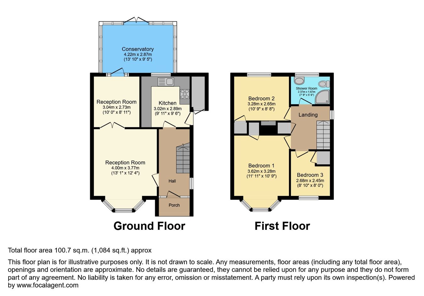 24, Balmoral Road, Birmingham floorplan