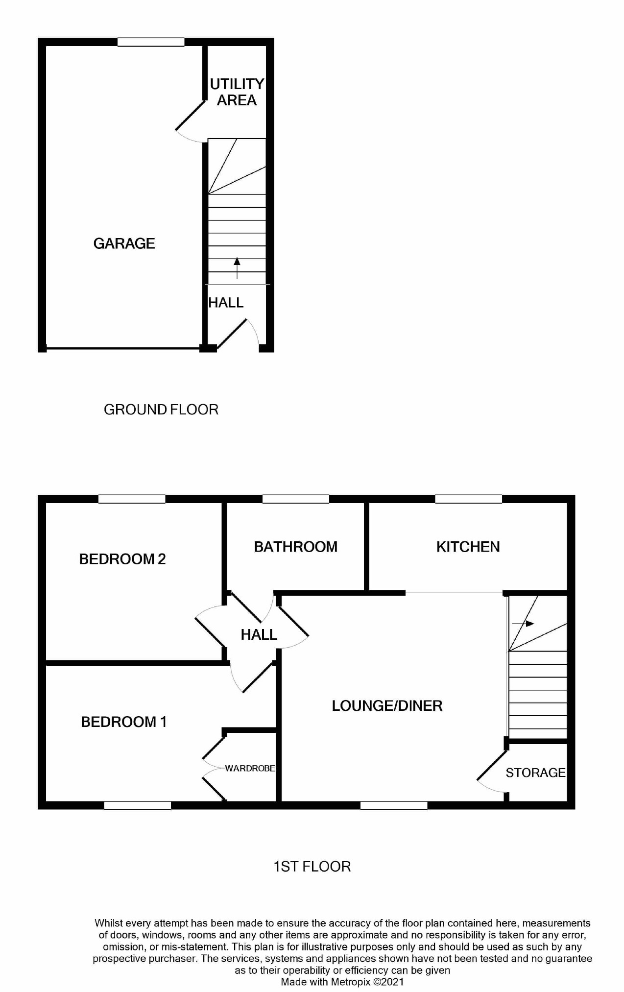 St. Briavels Close, Tuffley, Gloucester GL4, 2 bedroom detached house