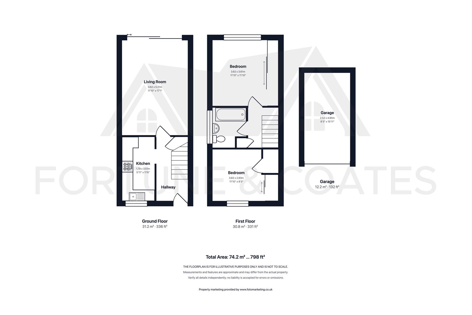 Silvesters, Harlow floorplan