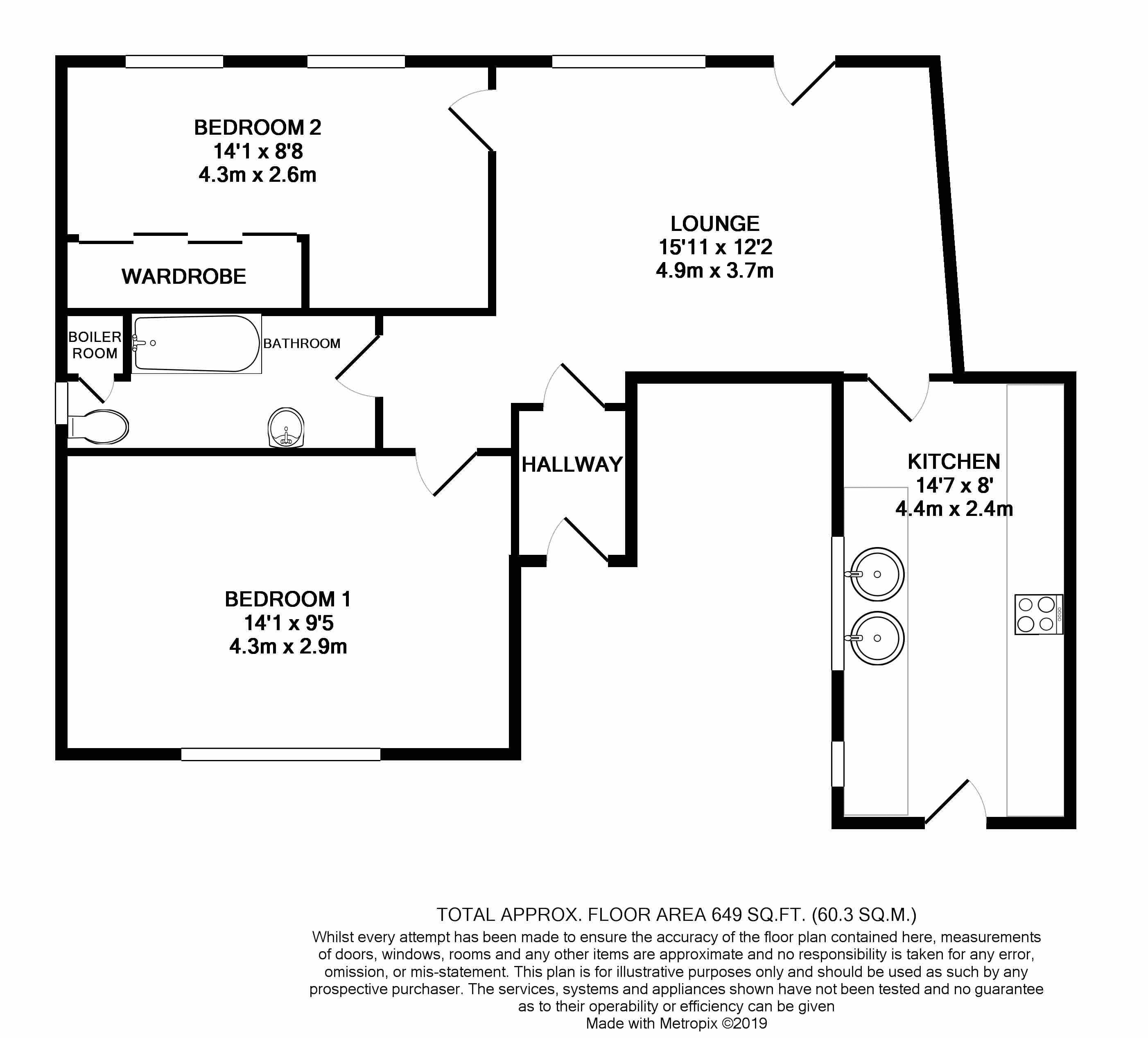 2 Bedrooms Bungalow for sale in Burntwood Close, Caterham CR3