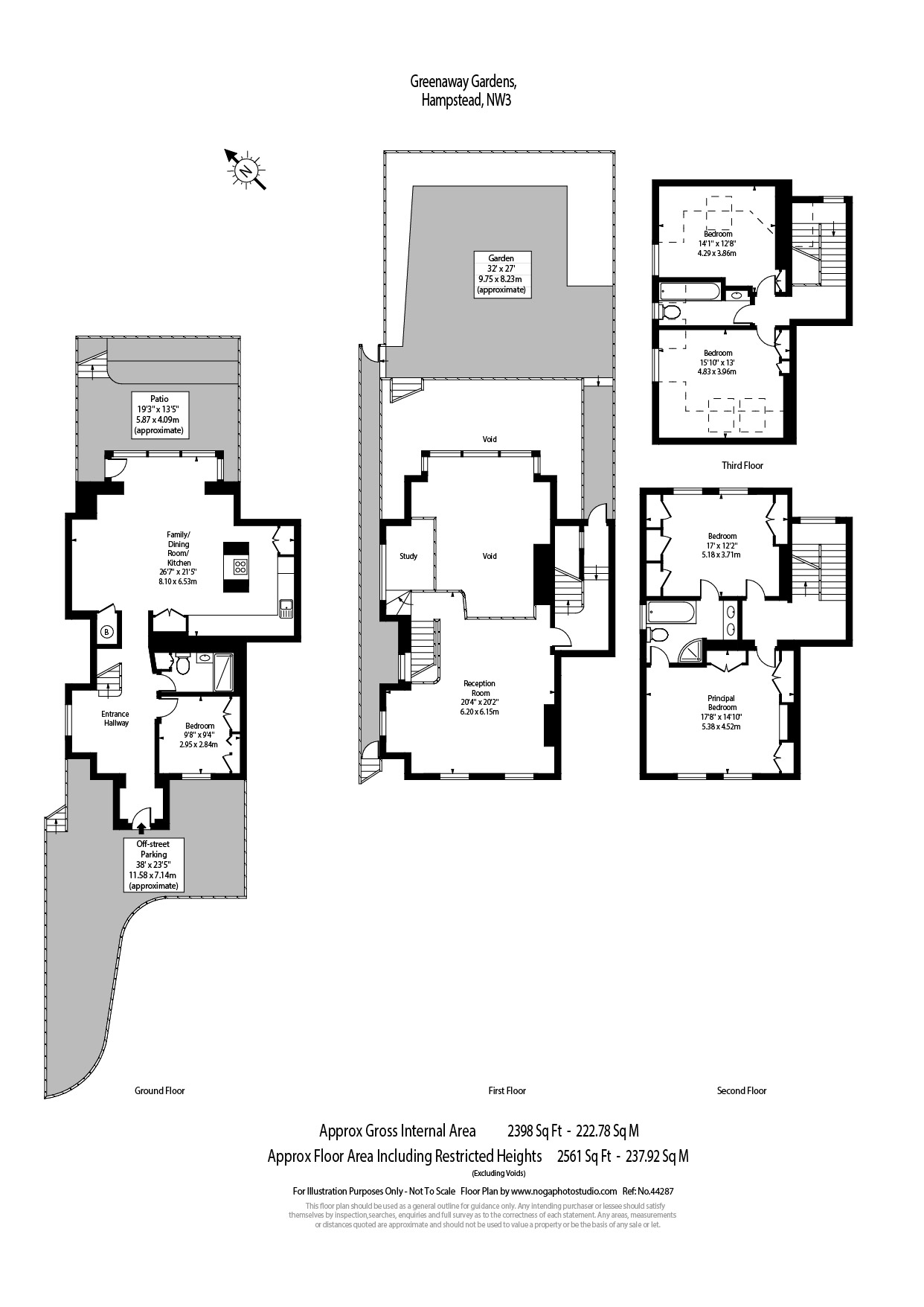Greenaway Gardens, London floorplan