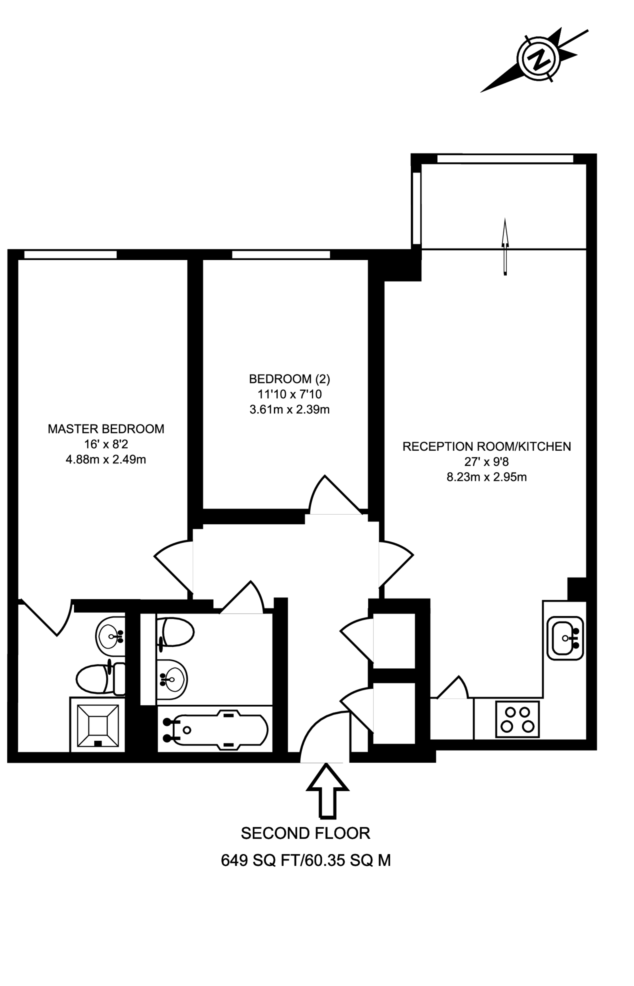 The Green, Ealing floorplan