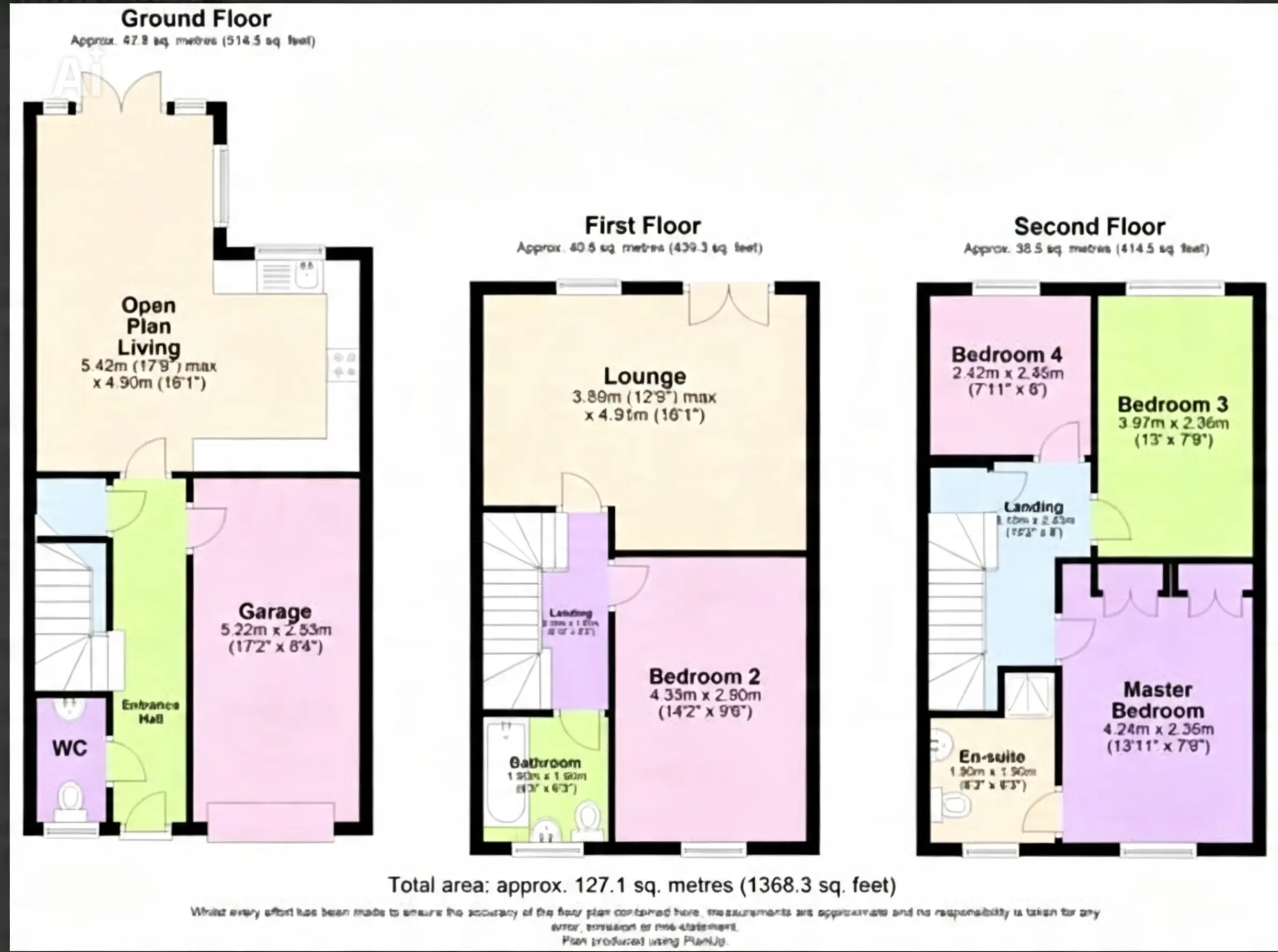 27, Maple Leaf Gardens, Worksop floorplan