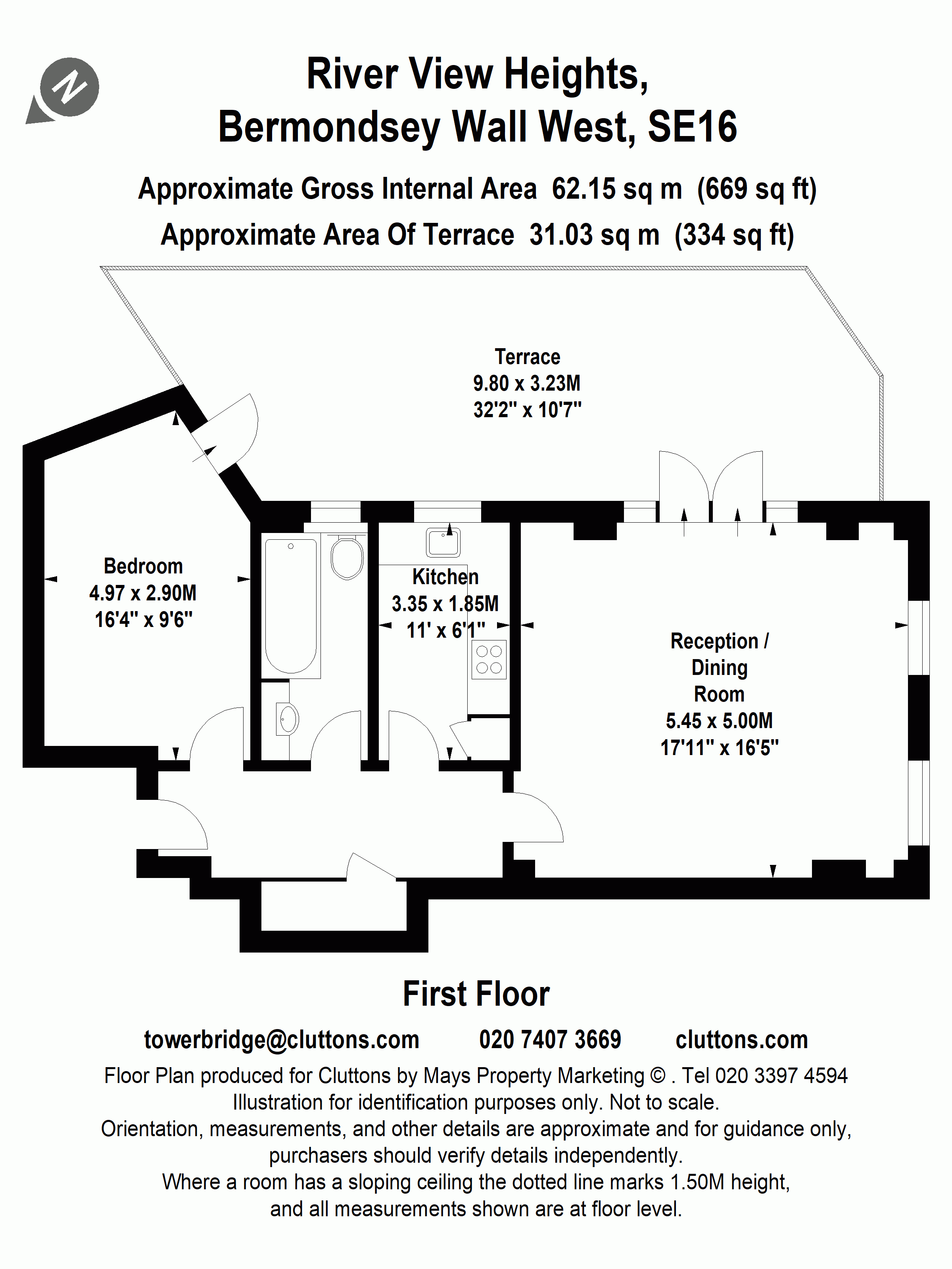 Bermondsey Wall West, London floorplan