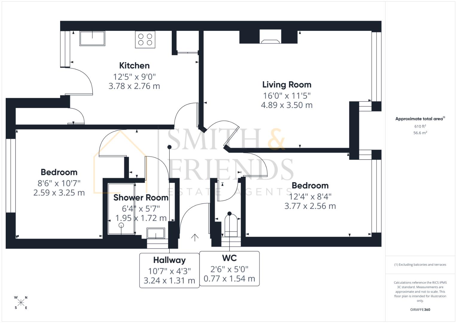 10, Medbourne Gardens, Middlesbrough floorplan