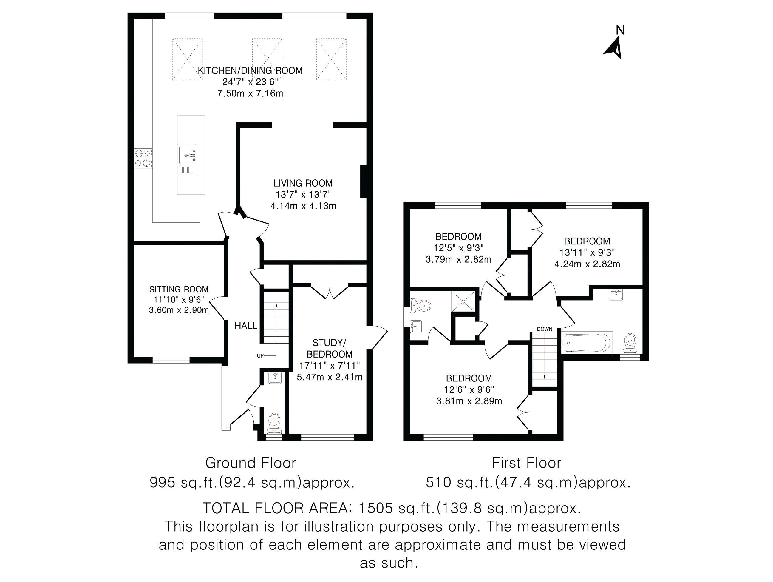 8, Tall Trees, St Ippolyts floorplan