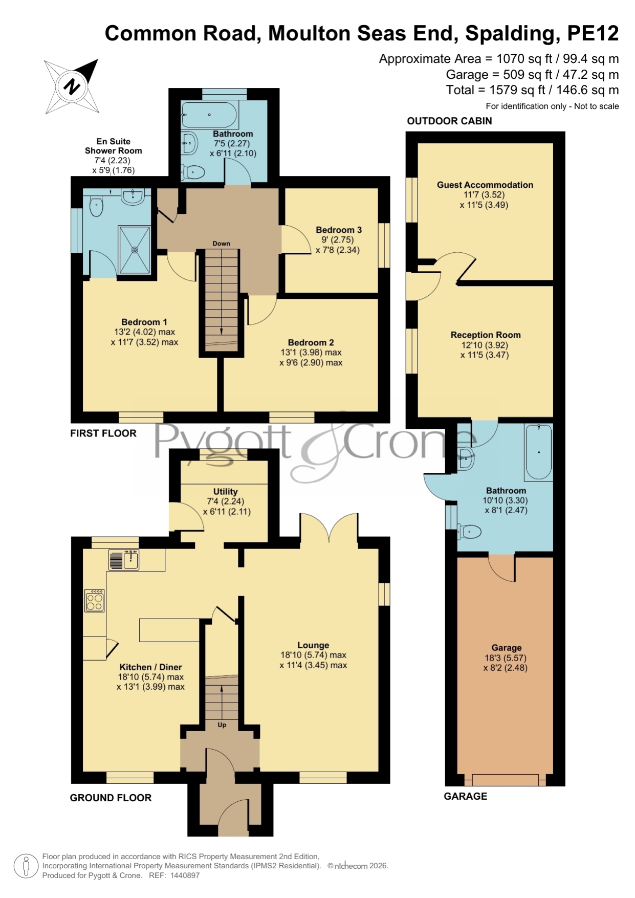 Forrest Lodge, Common Road, Spalding floorplan