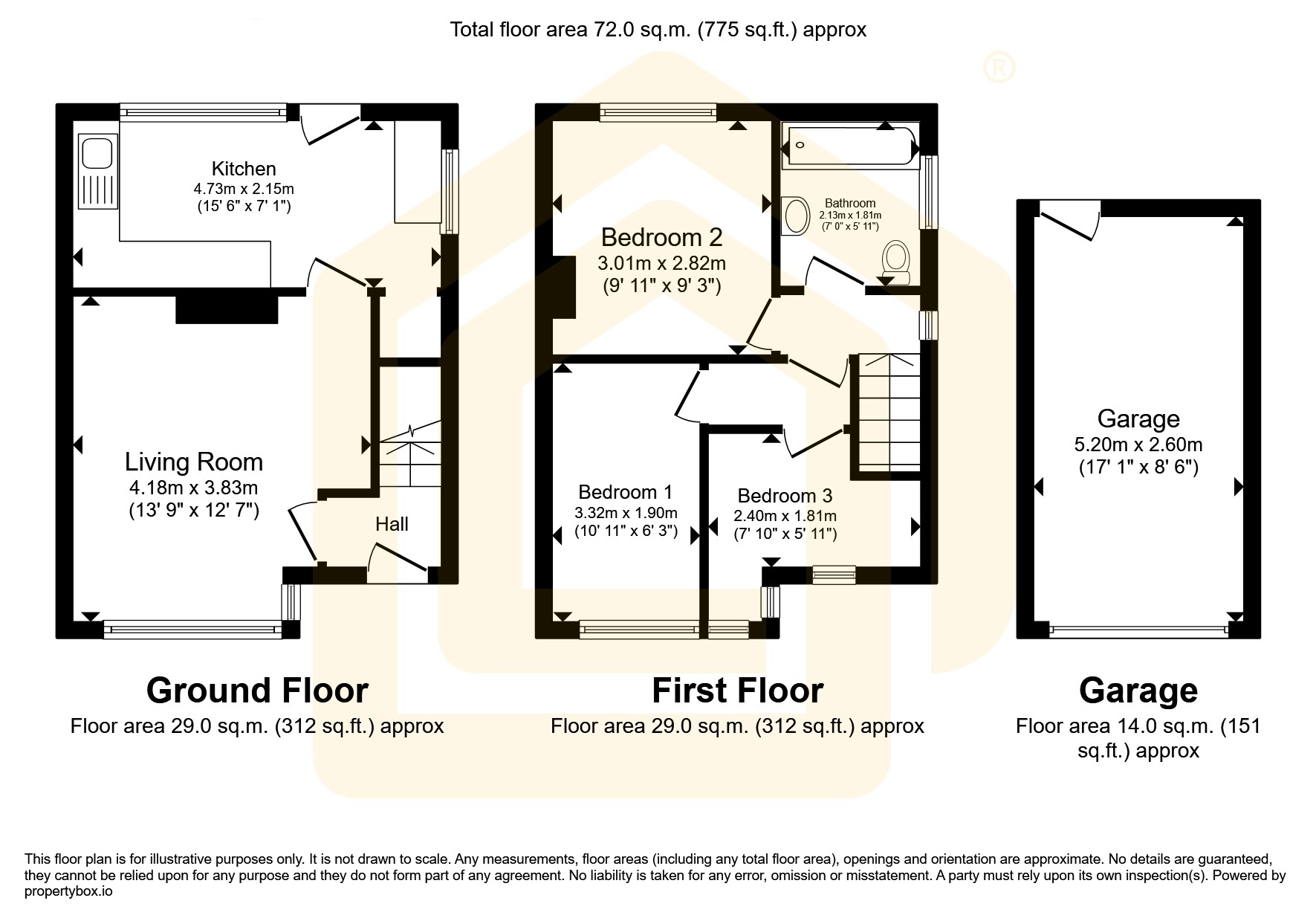 14 Long Street, 14 Long Street, Manchester floorplan
