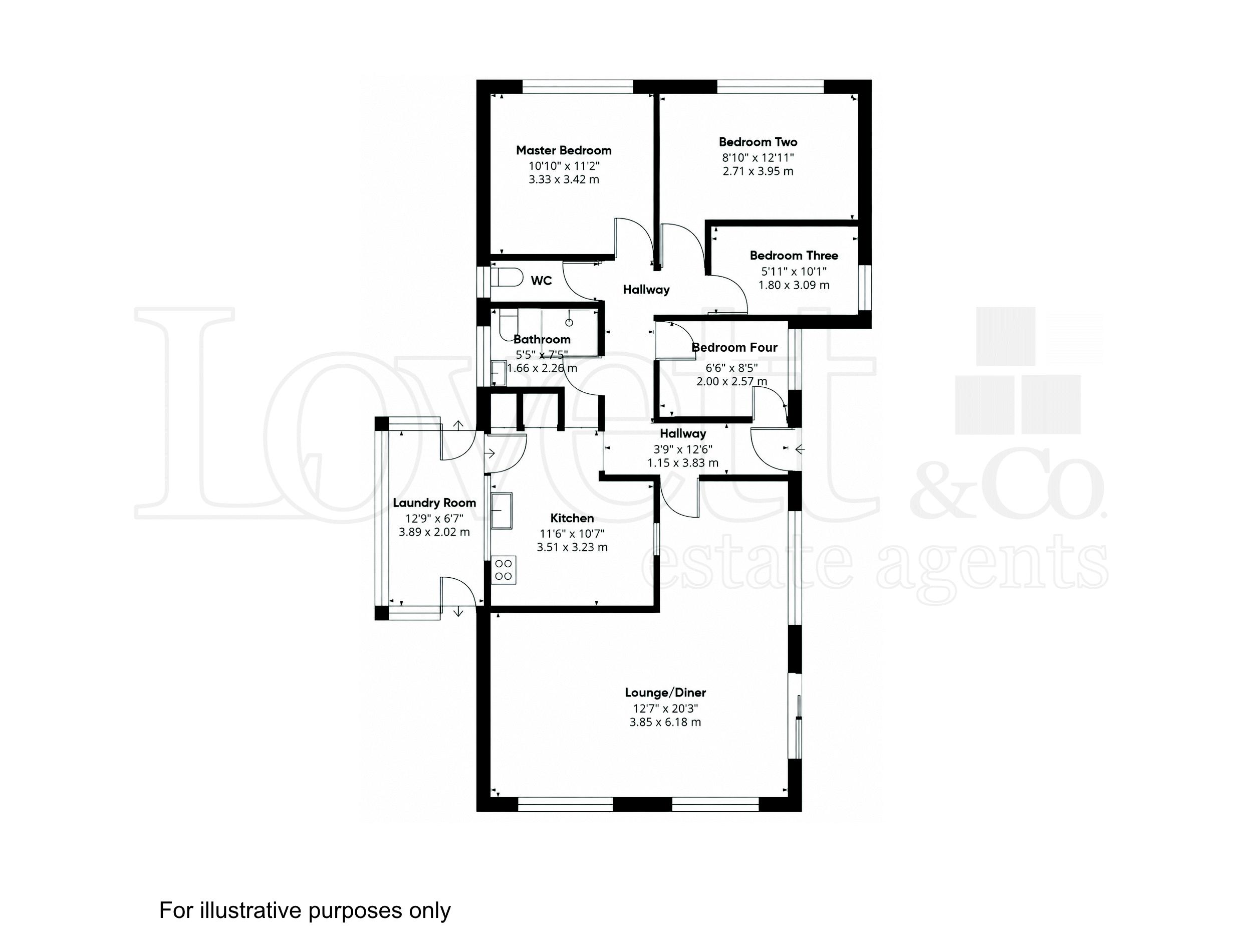 242, Hednesford Road, Cannock floorplan