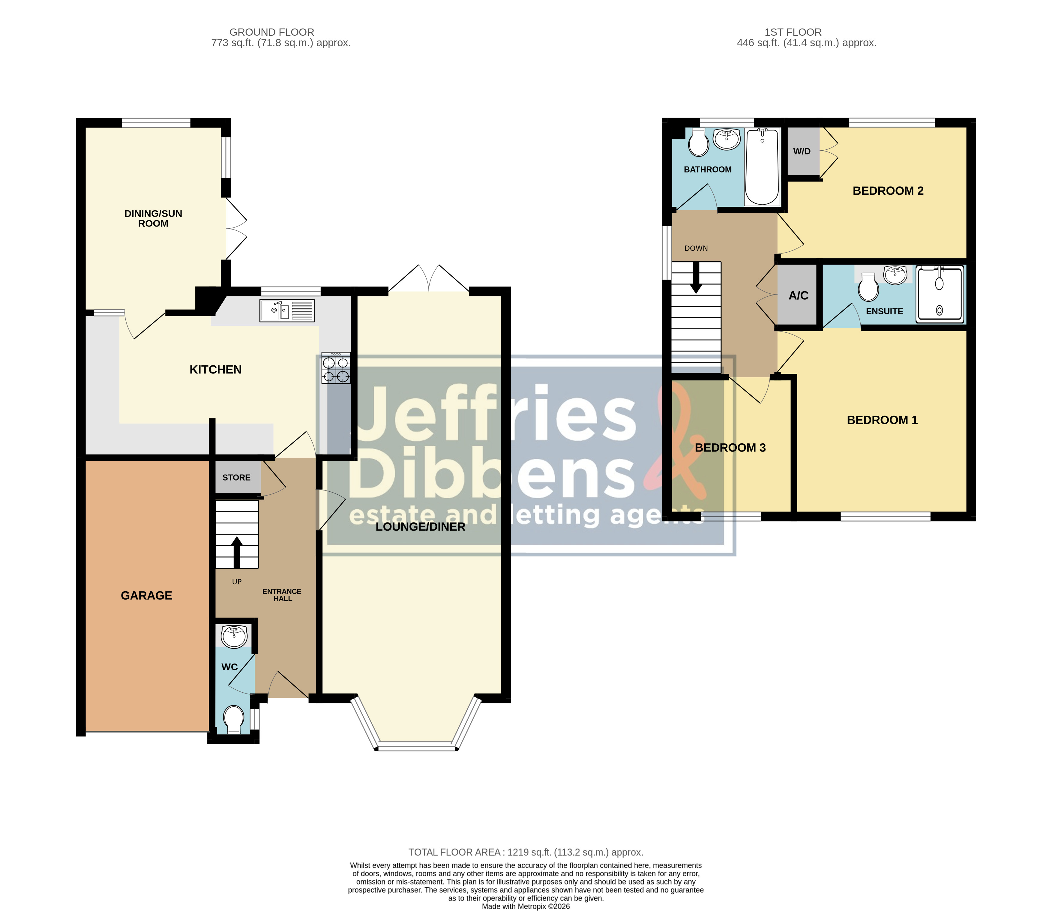 8, Rectory Close, Stubbington floorplan