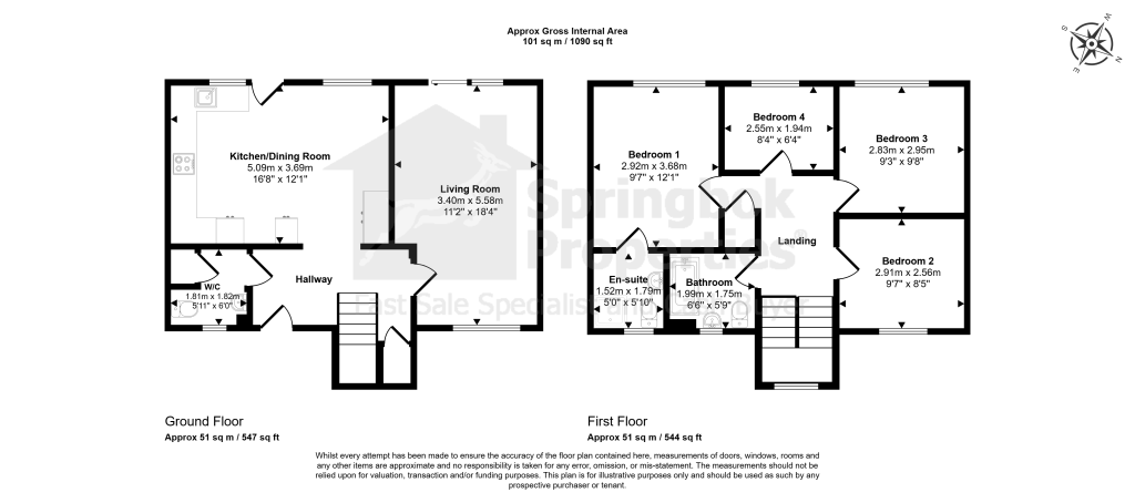 110, Lady Meers Road, Lincoln floorplan