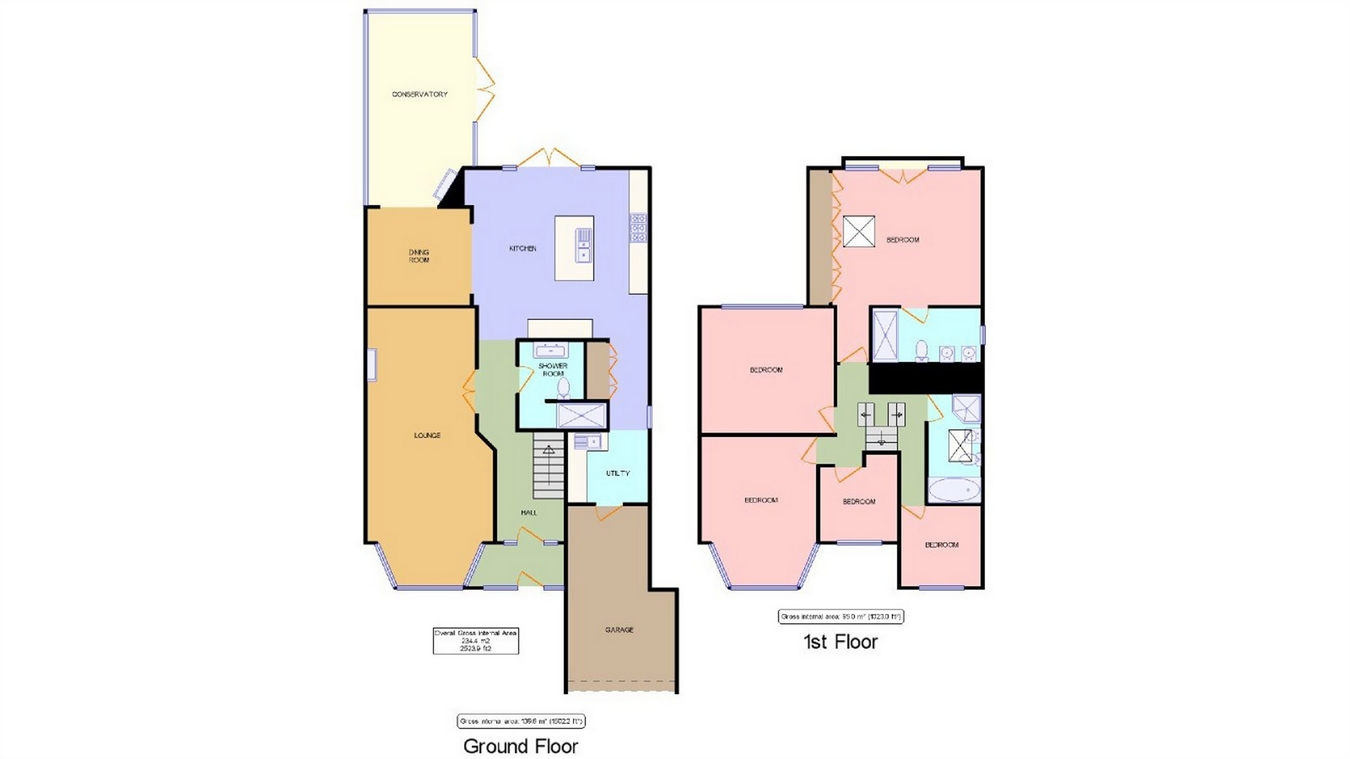 5 Bedrooms Semi-detached house for sale in The Grove, Brookmans Park, Herts AL9