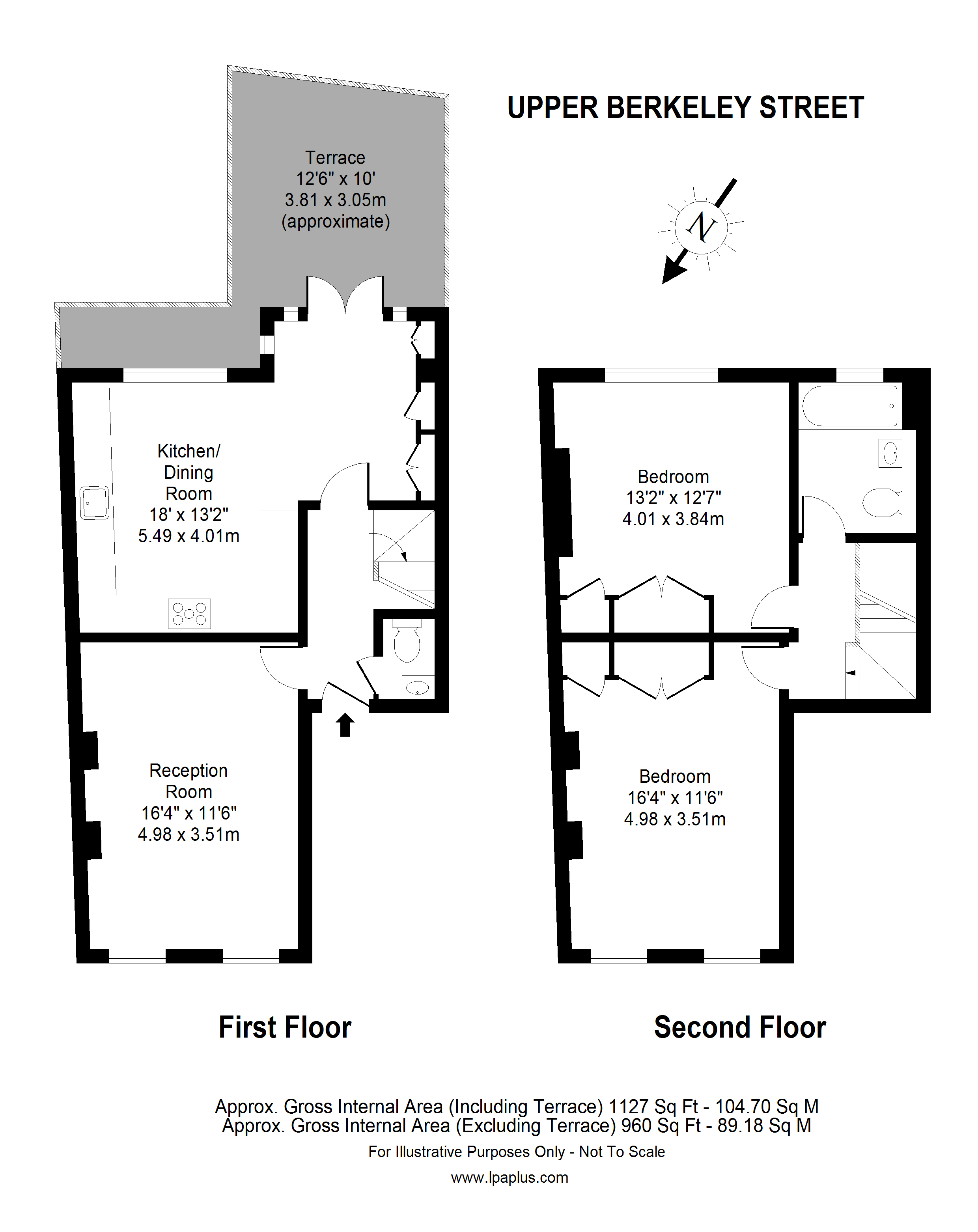 2 Bedrooms Flat to rent in Upper Berkeley Street, London W1H