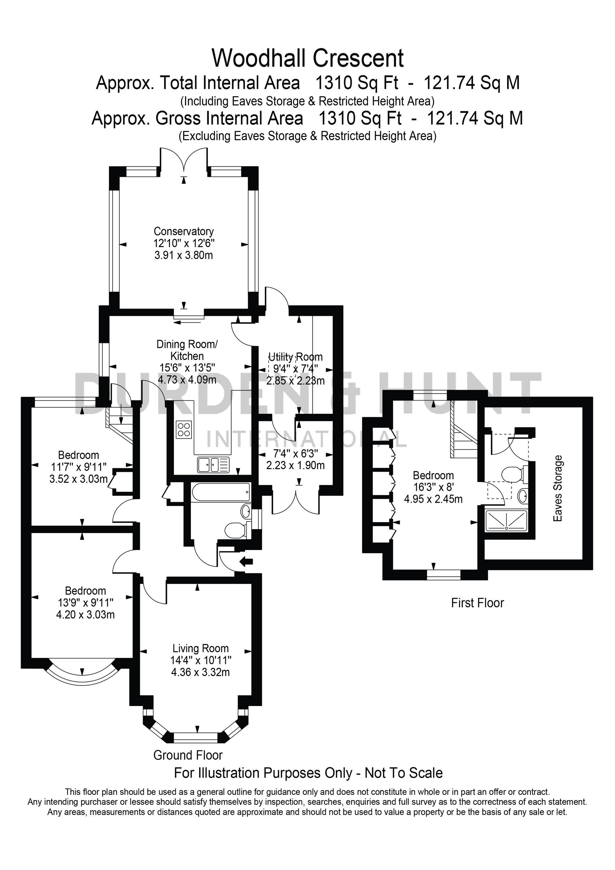 66 Woodhall Crescent, Hornchurch floorplan