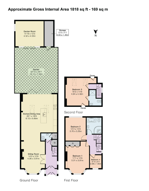 Semi-Detached-House-Acacia-Road-London-W3, Acacia Road, Acton floorplan
