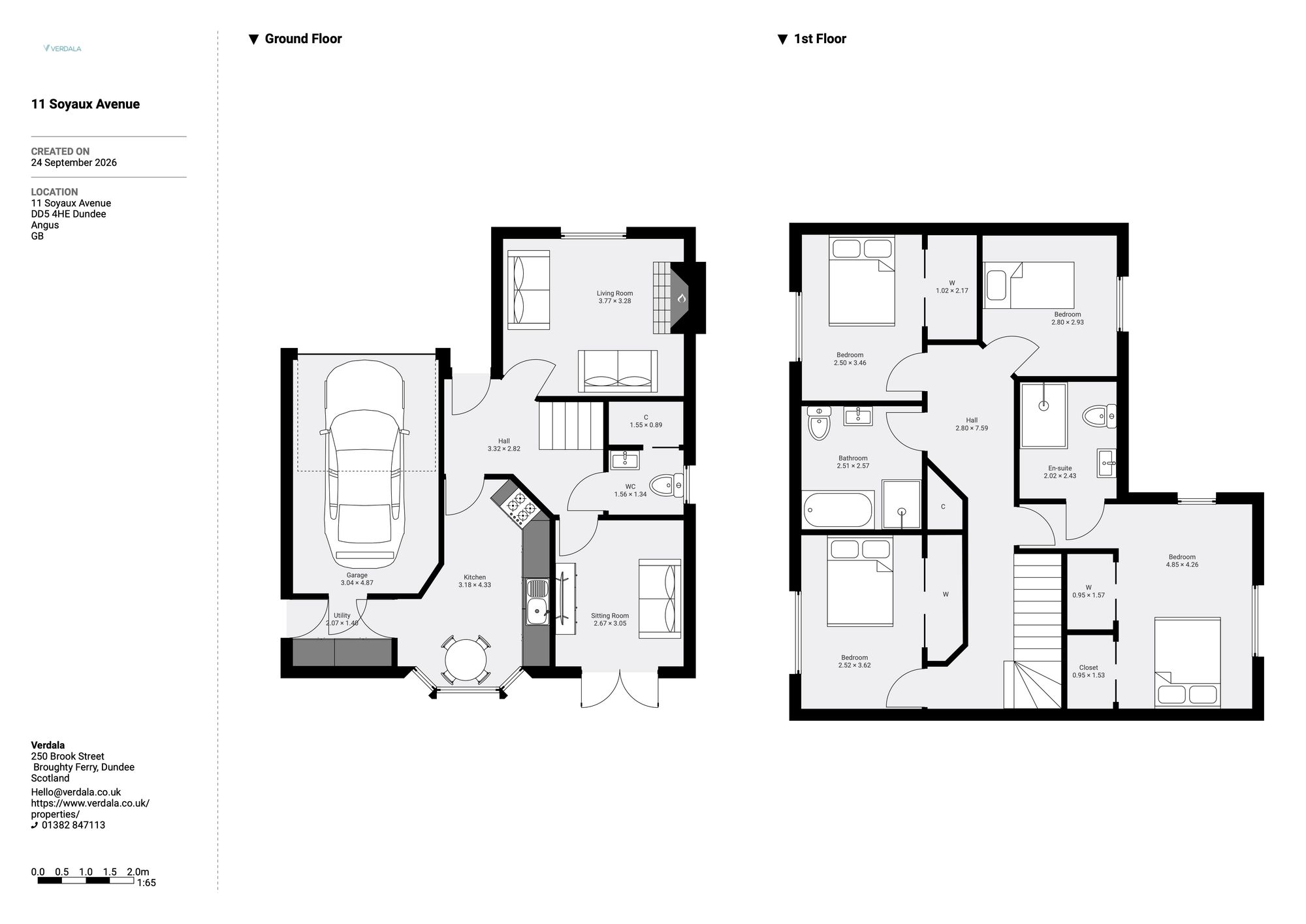 11 Soyaux Avenue, Dundee floorplan