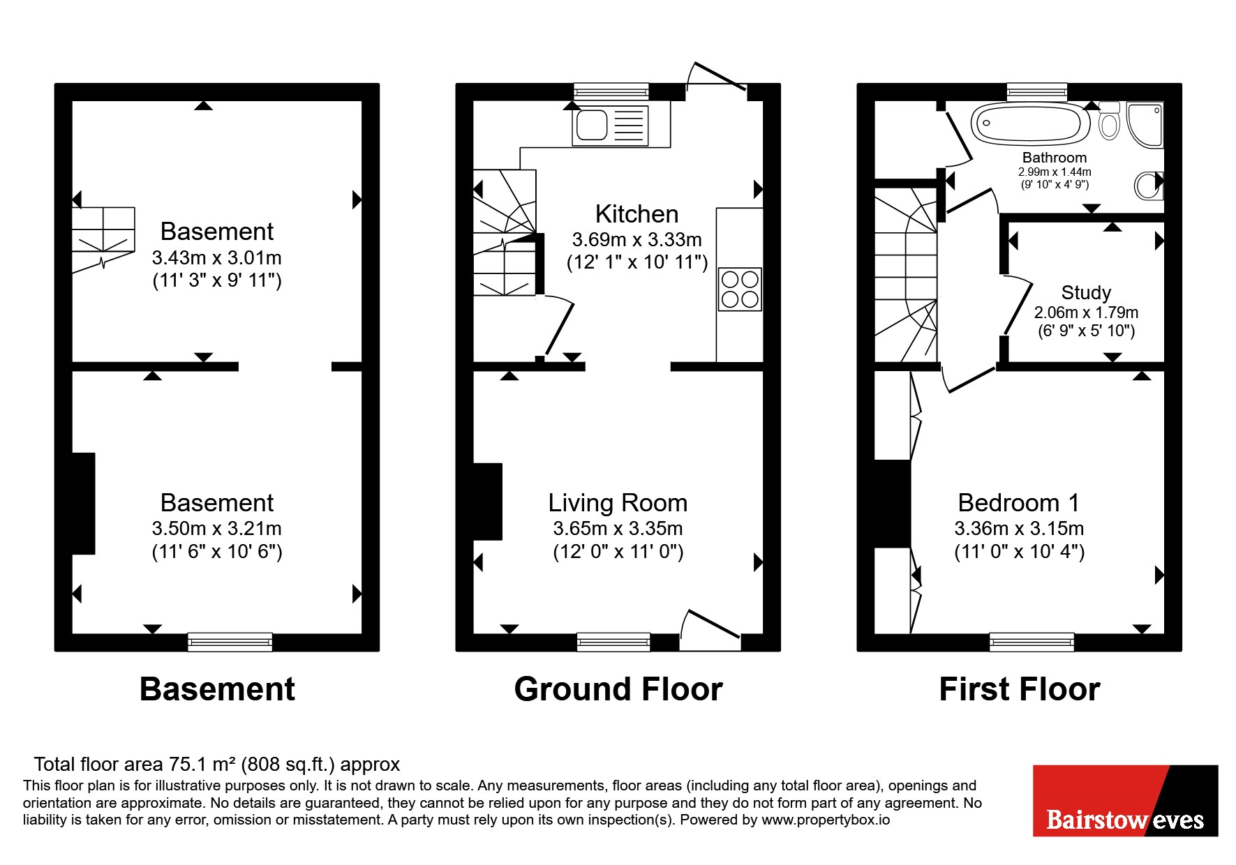 67, Bower Lane, Kent floorplan