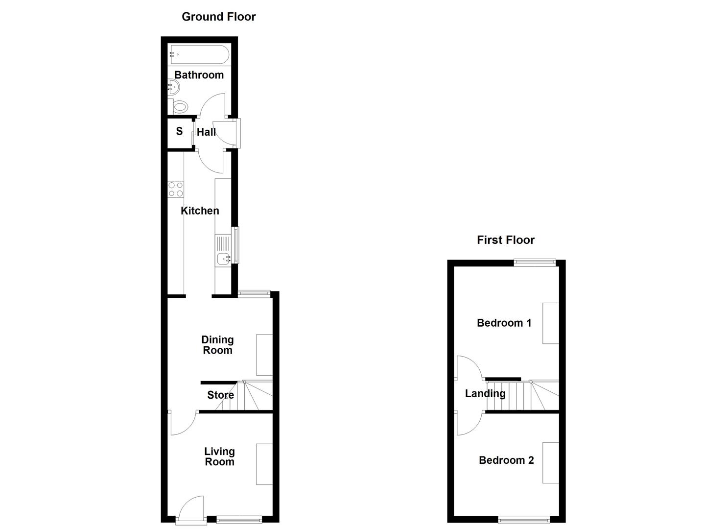 15, Carr Street, Packmoor floorplan