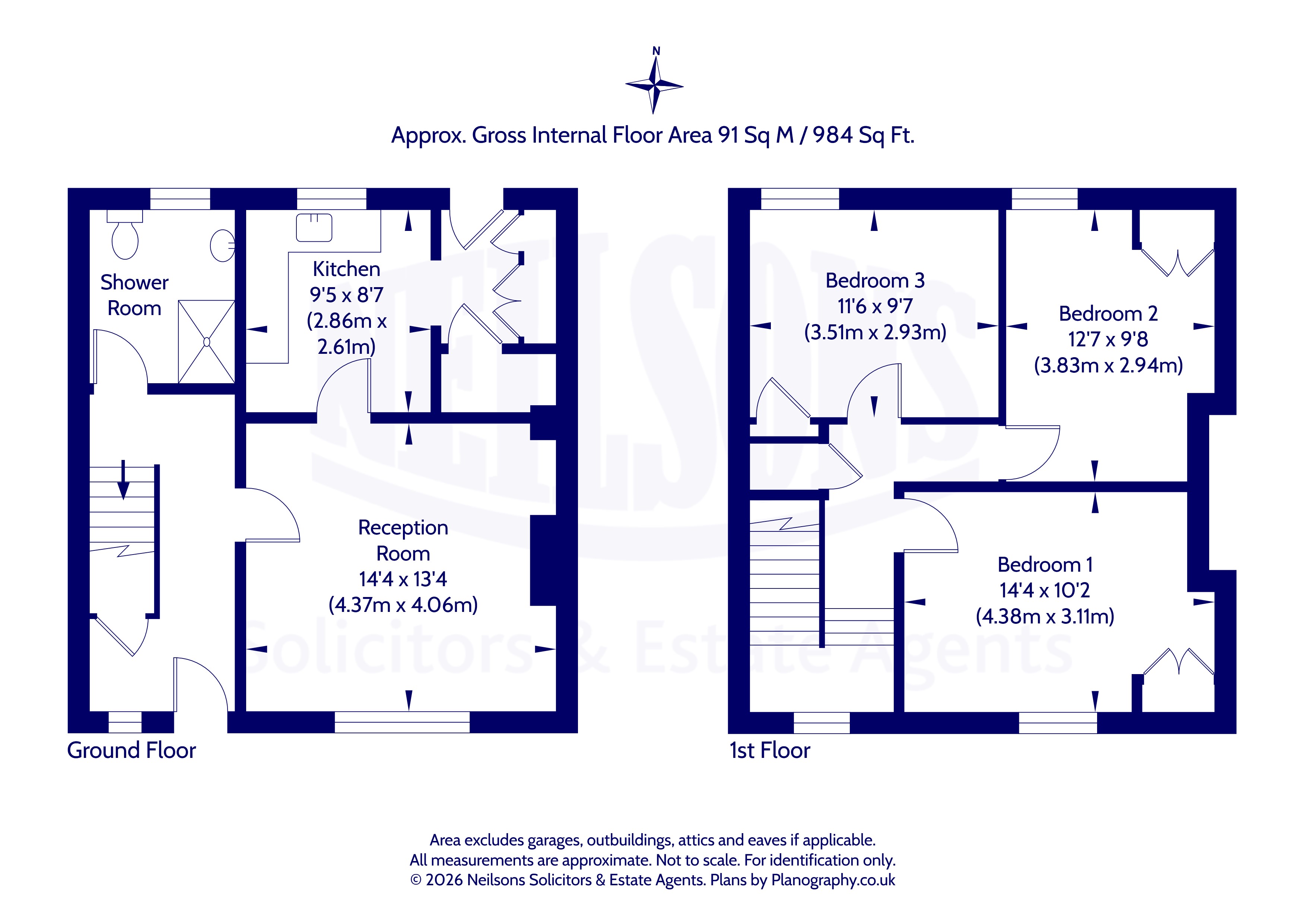 22, Riverside, Newbridge floorplan
