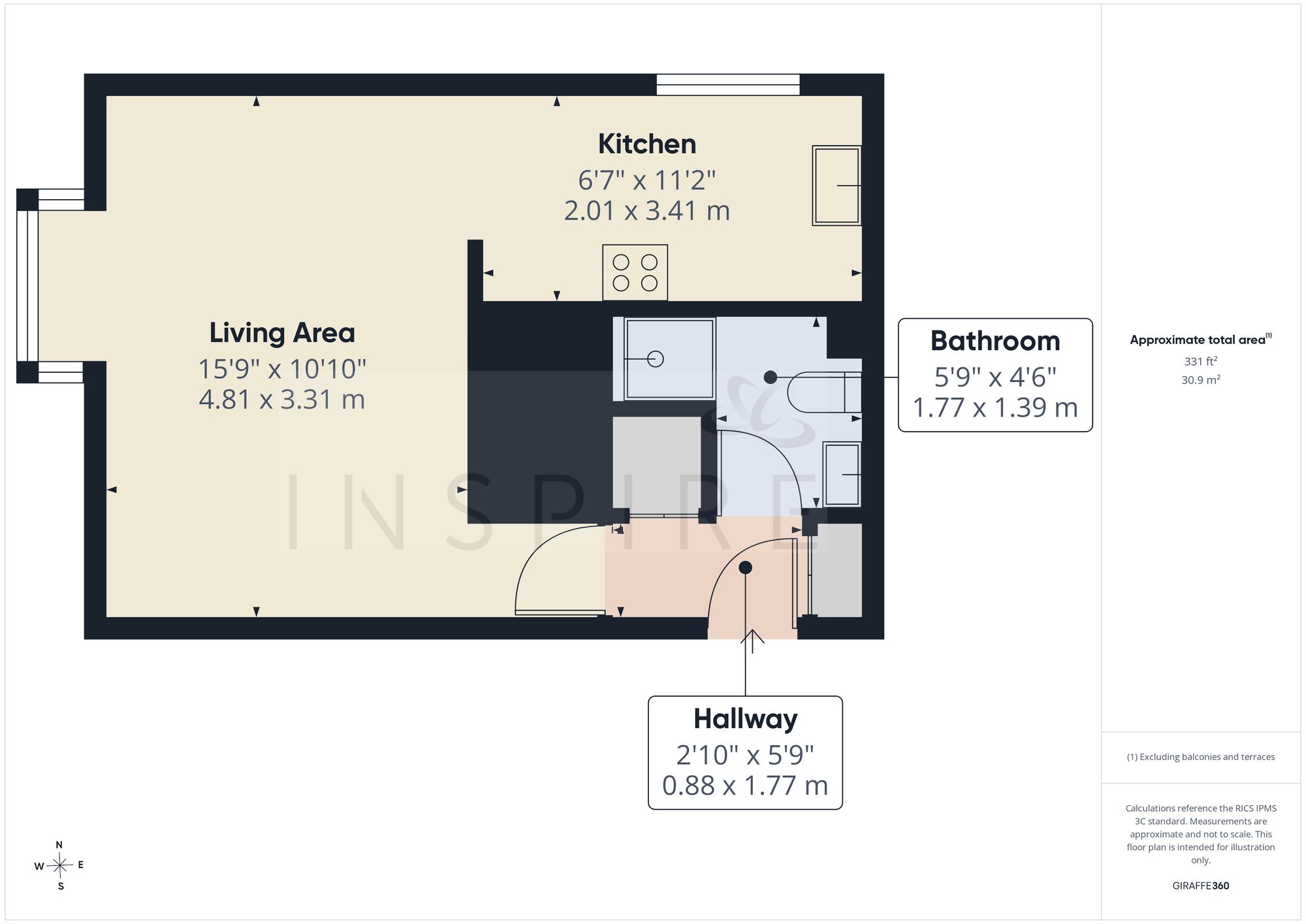 28 Maunsell Park, Crawley floorplan