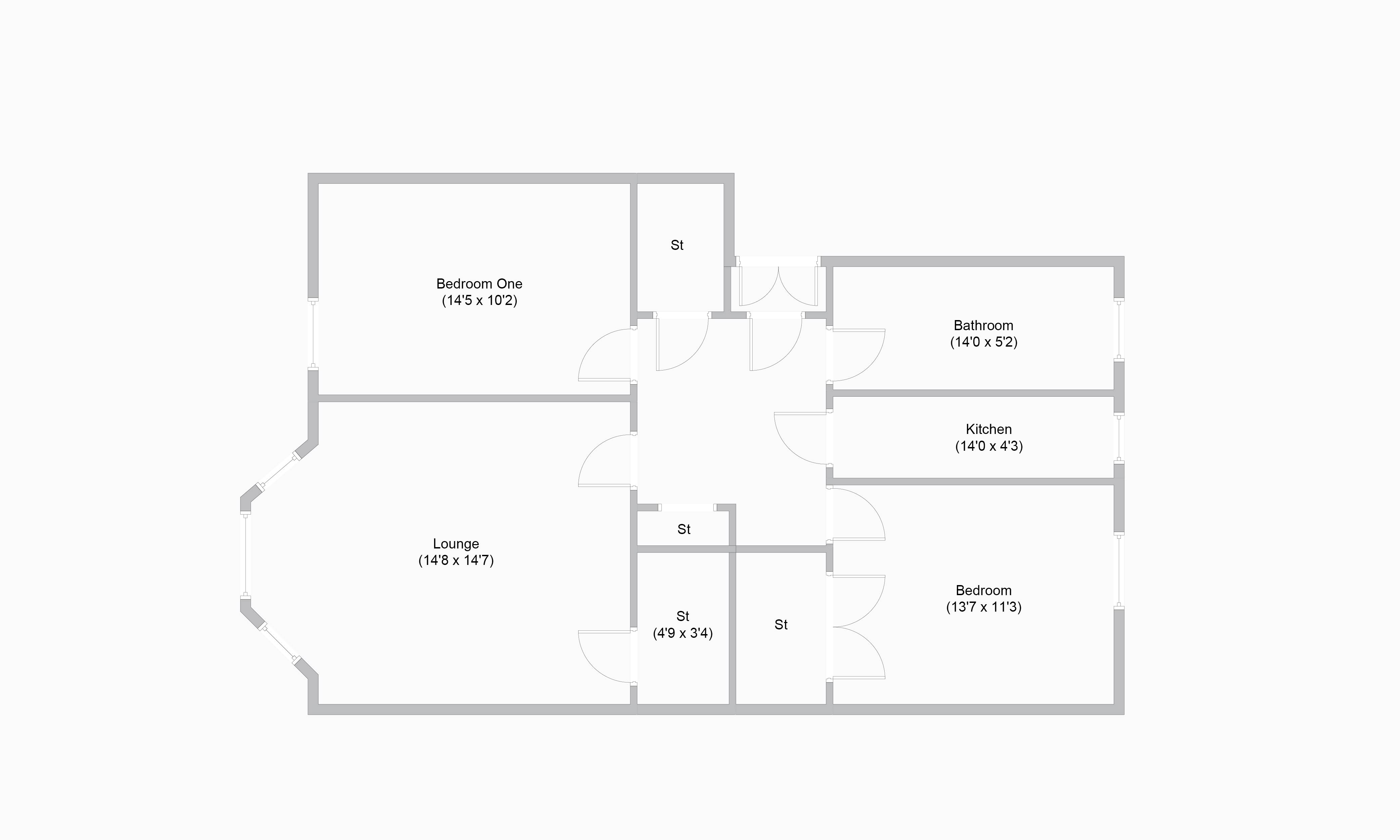 2 Bedrooms Flat for sale in Lochleven Road, Flat 0/2, Battlefield, Glasgow G42