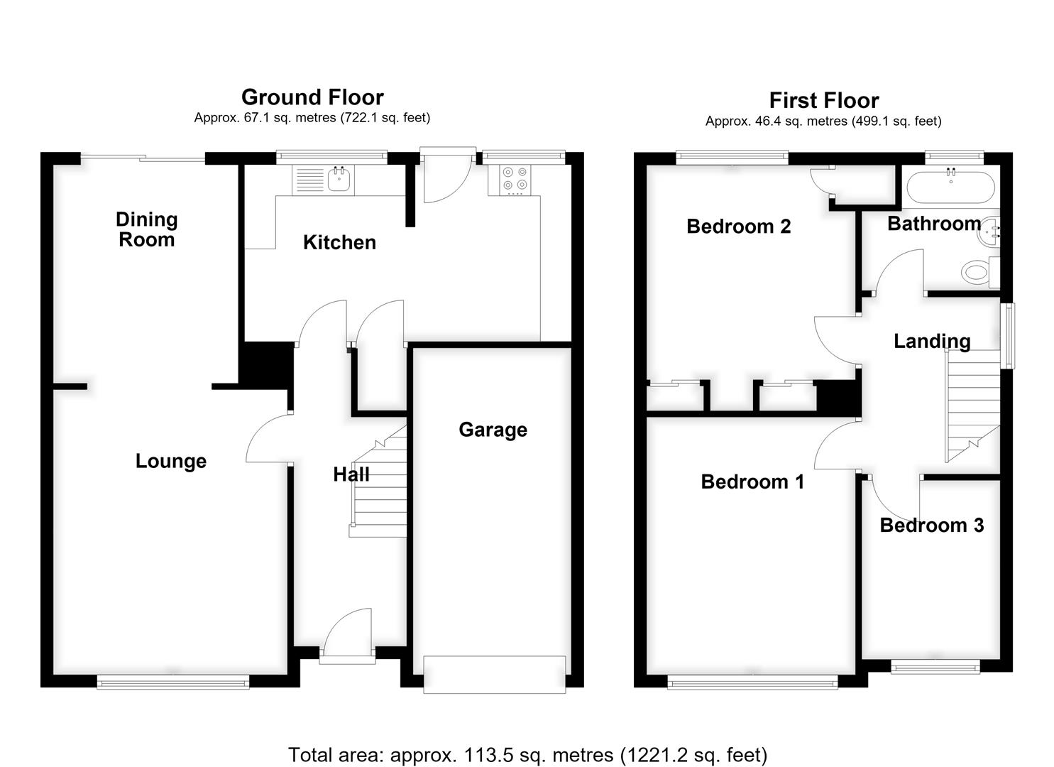 Welland Road, Boston floorplan