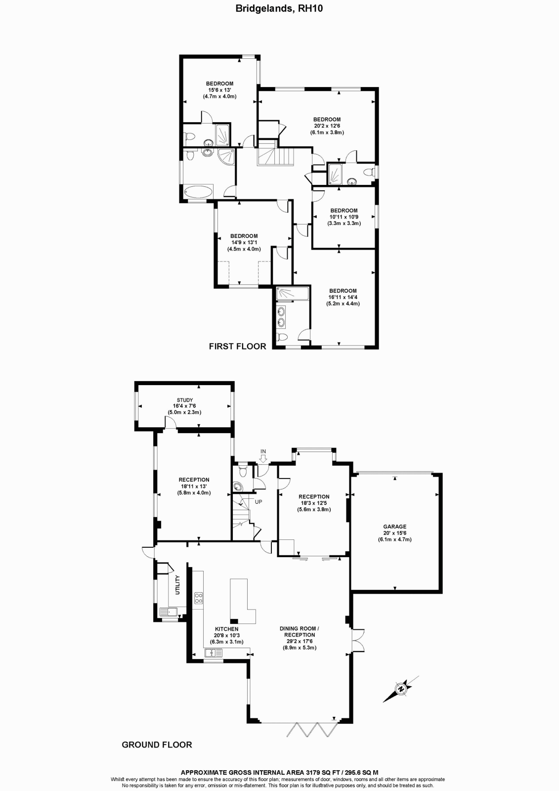 52 Bridgelands, Copthorne, Crawley floorplan